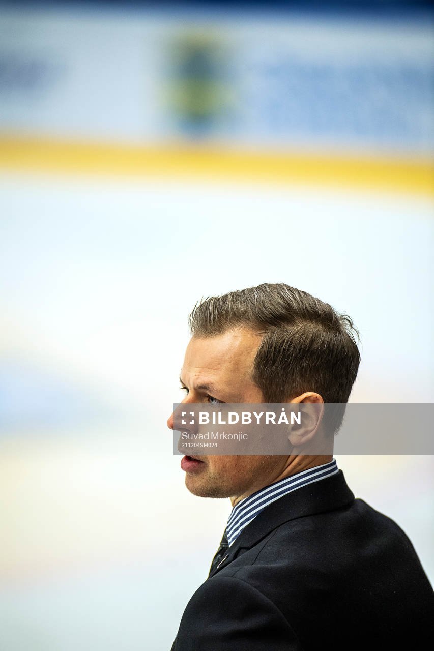 Oskarshamns tränare Martin Filander