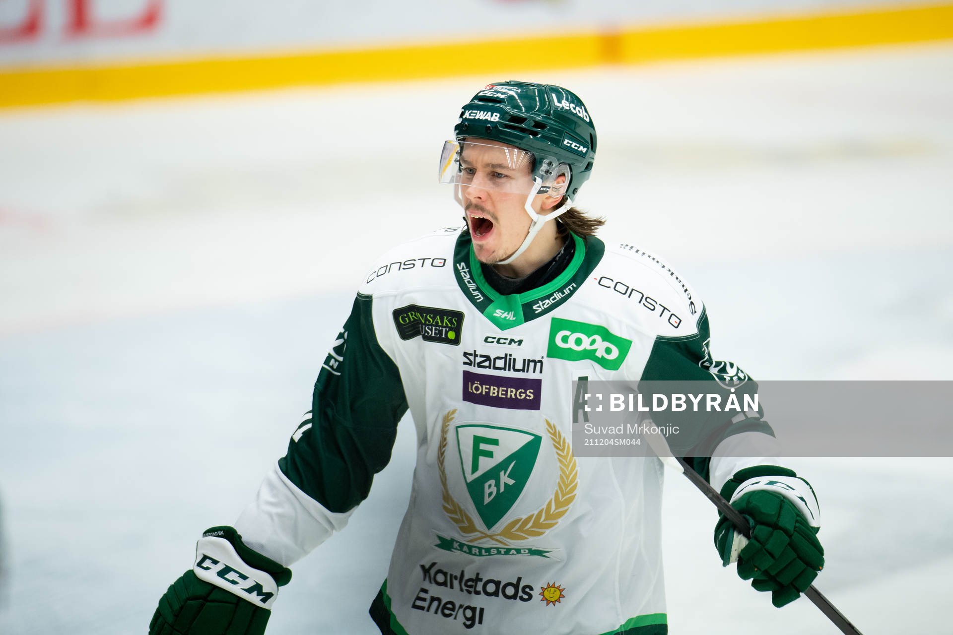 Färjestads Joakim Nygård jublar