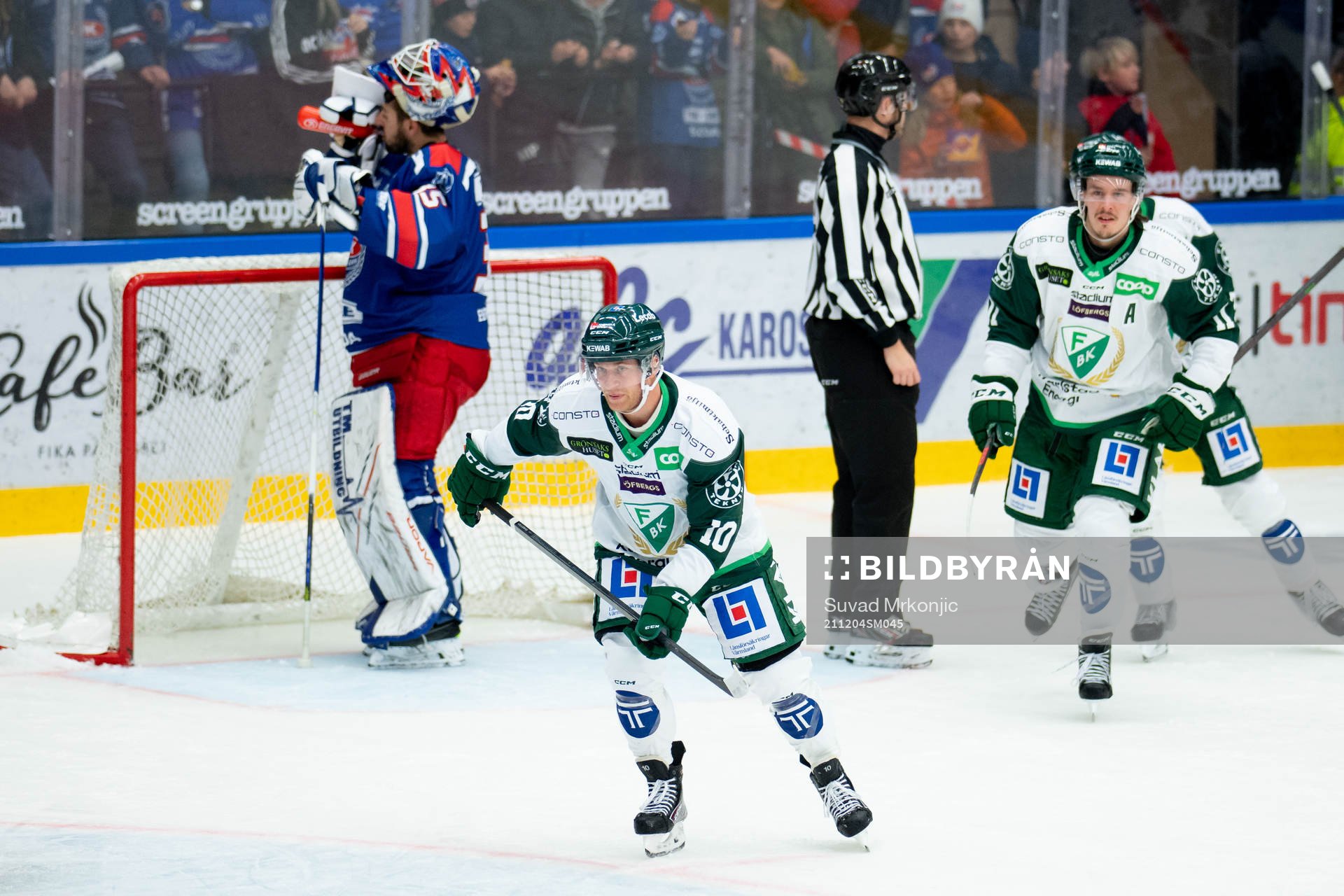 Färjestads Marcus Nilsson jublar