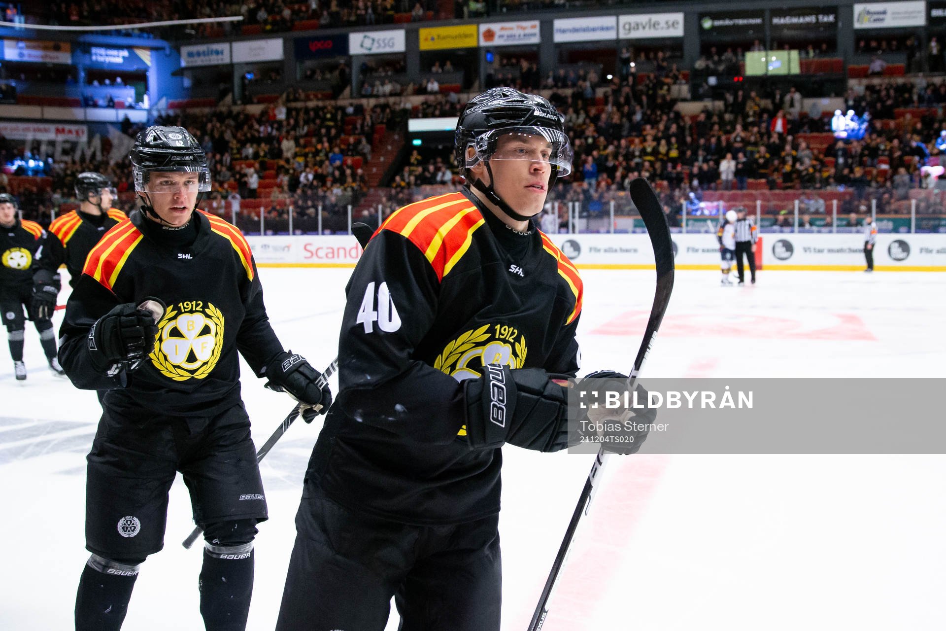 Brynäs Tomi Sallinen jublar