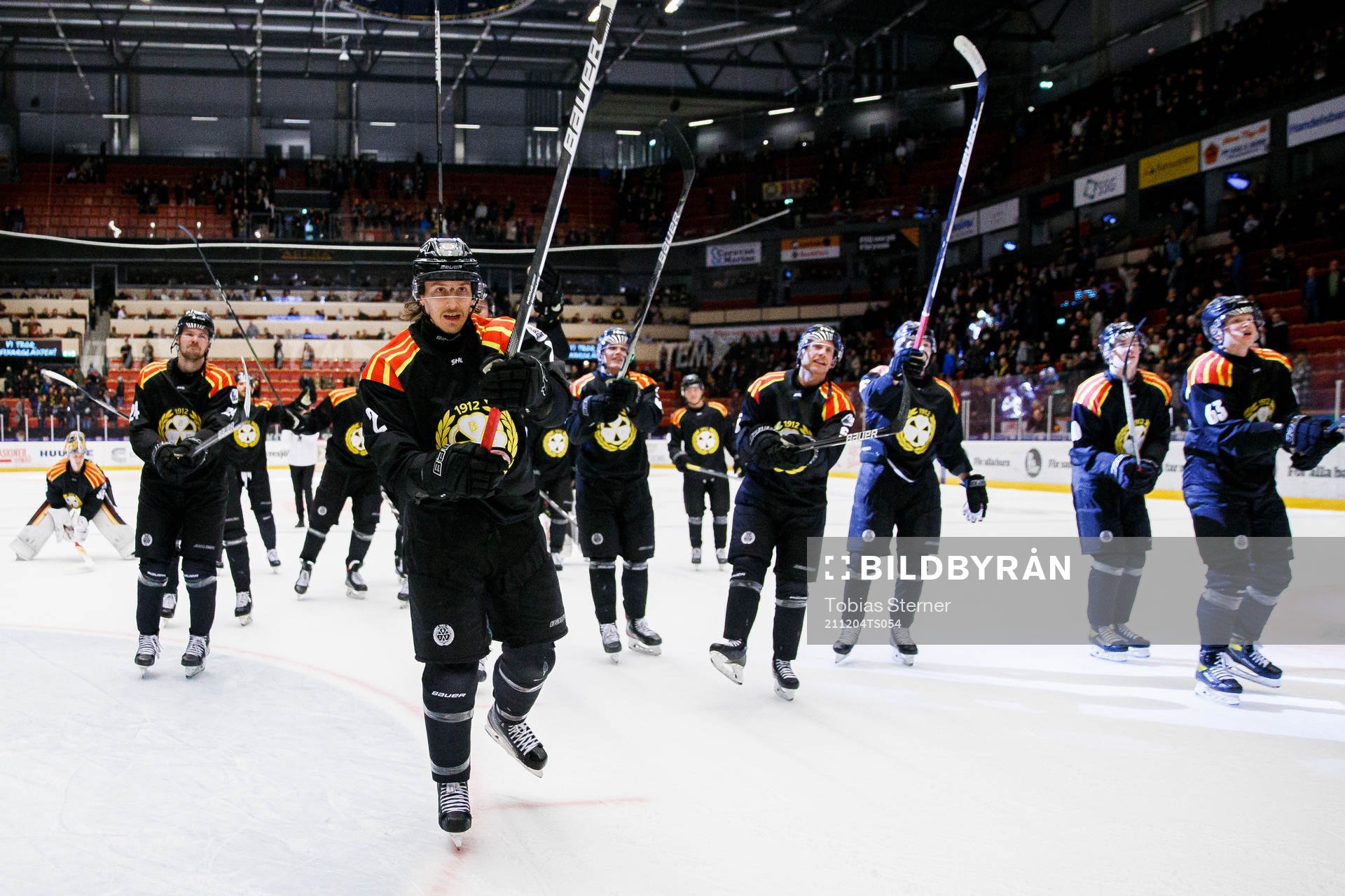 Brynäs Kristofer Berglund jublar