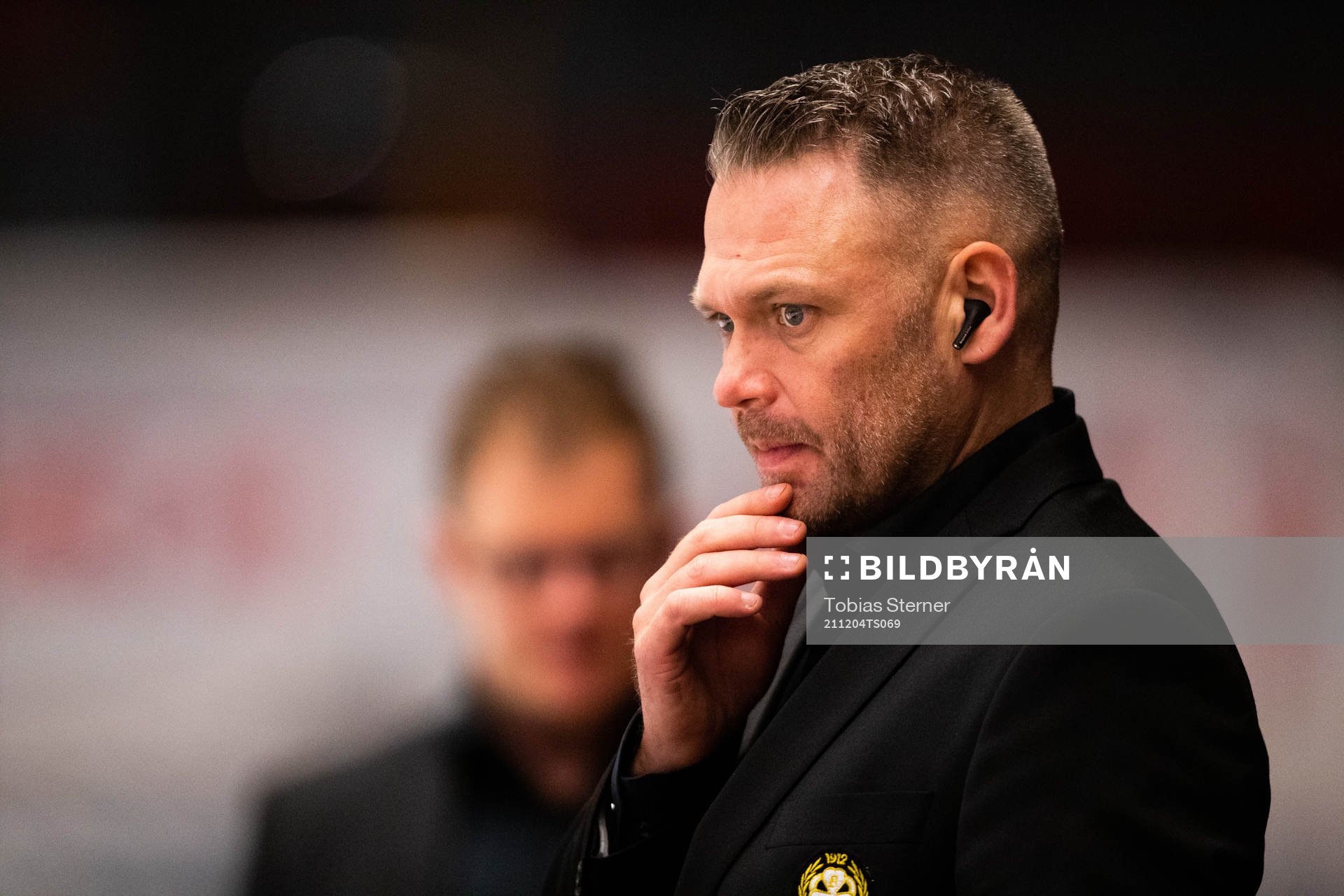Brynäs assisterande tränare Mikael Holmqvist