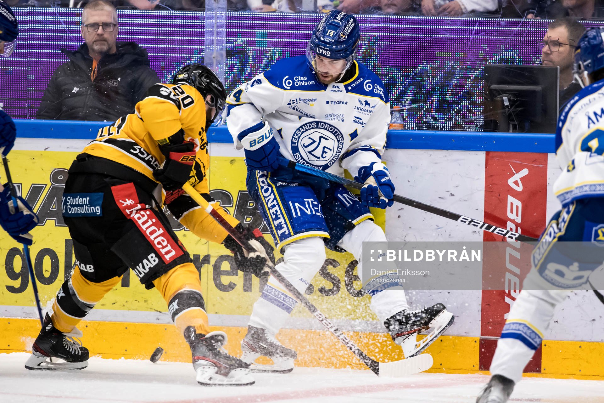 Luleås Jack Connolly och Leksands Oskar Lang