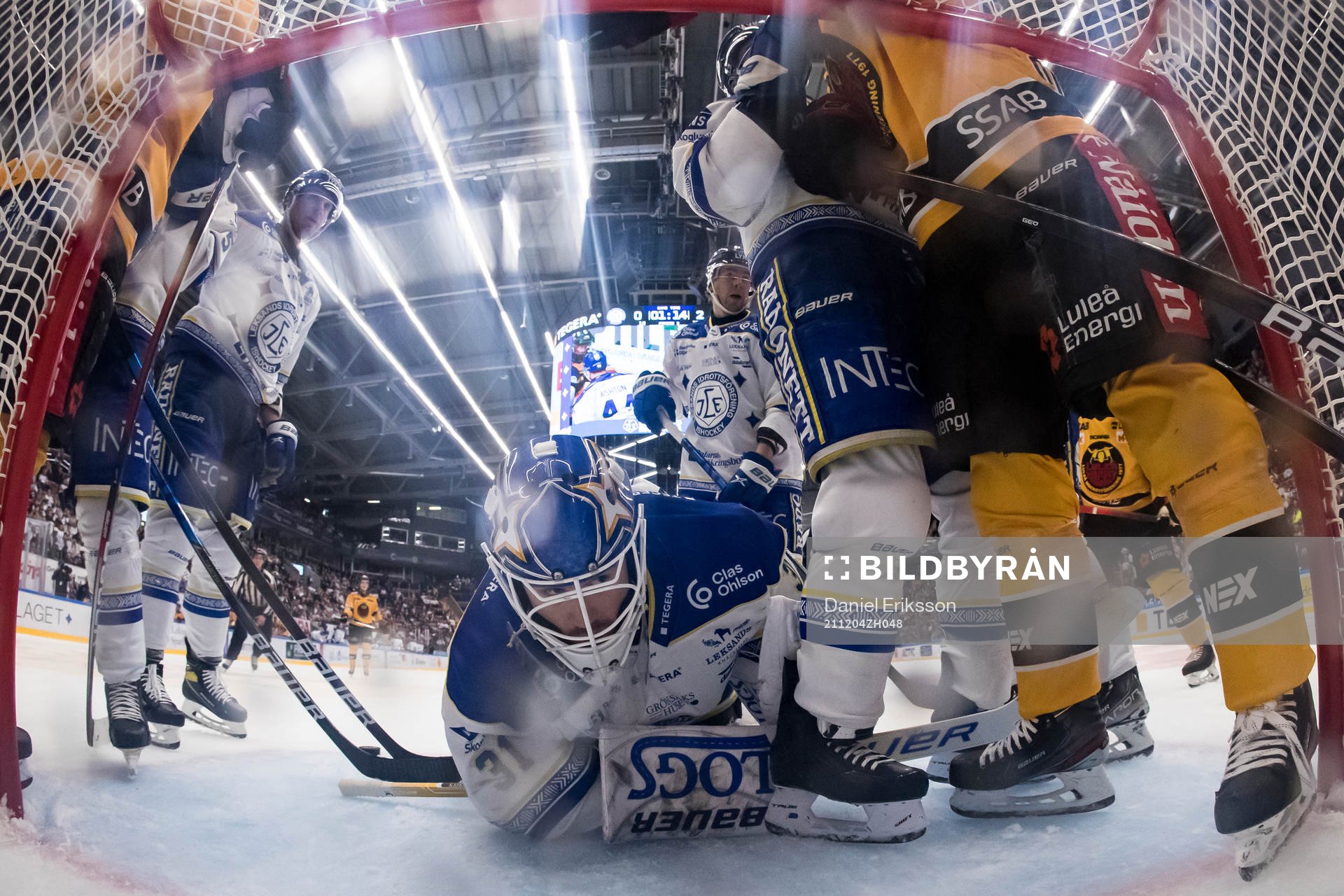 Leksands målvakt Kasimir Kaskisuo