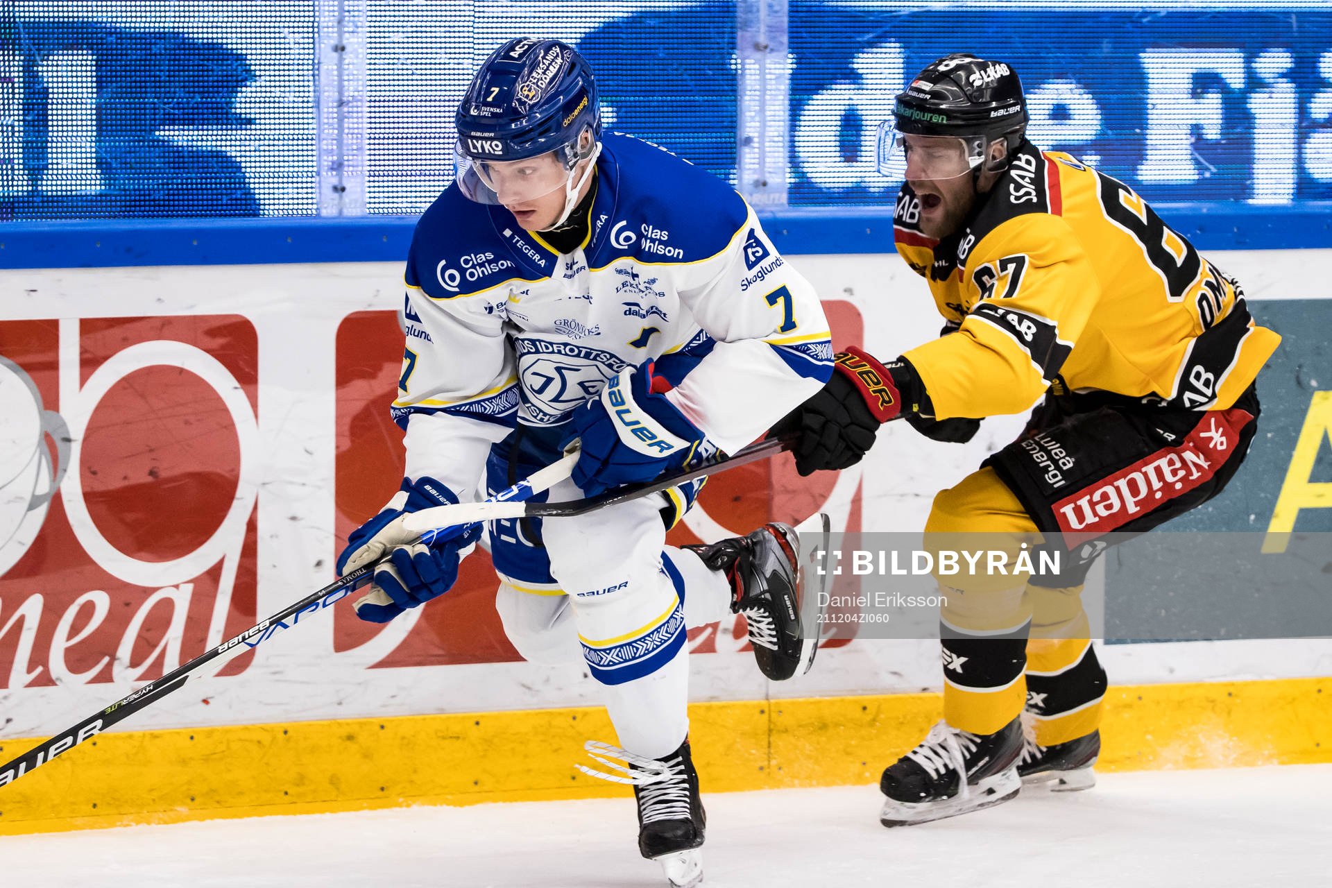 Leksands Ben Thomas och Luleås Linus Omark