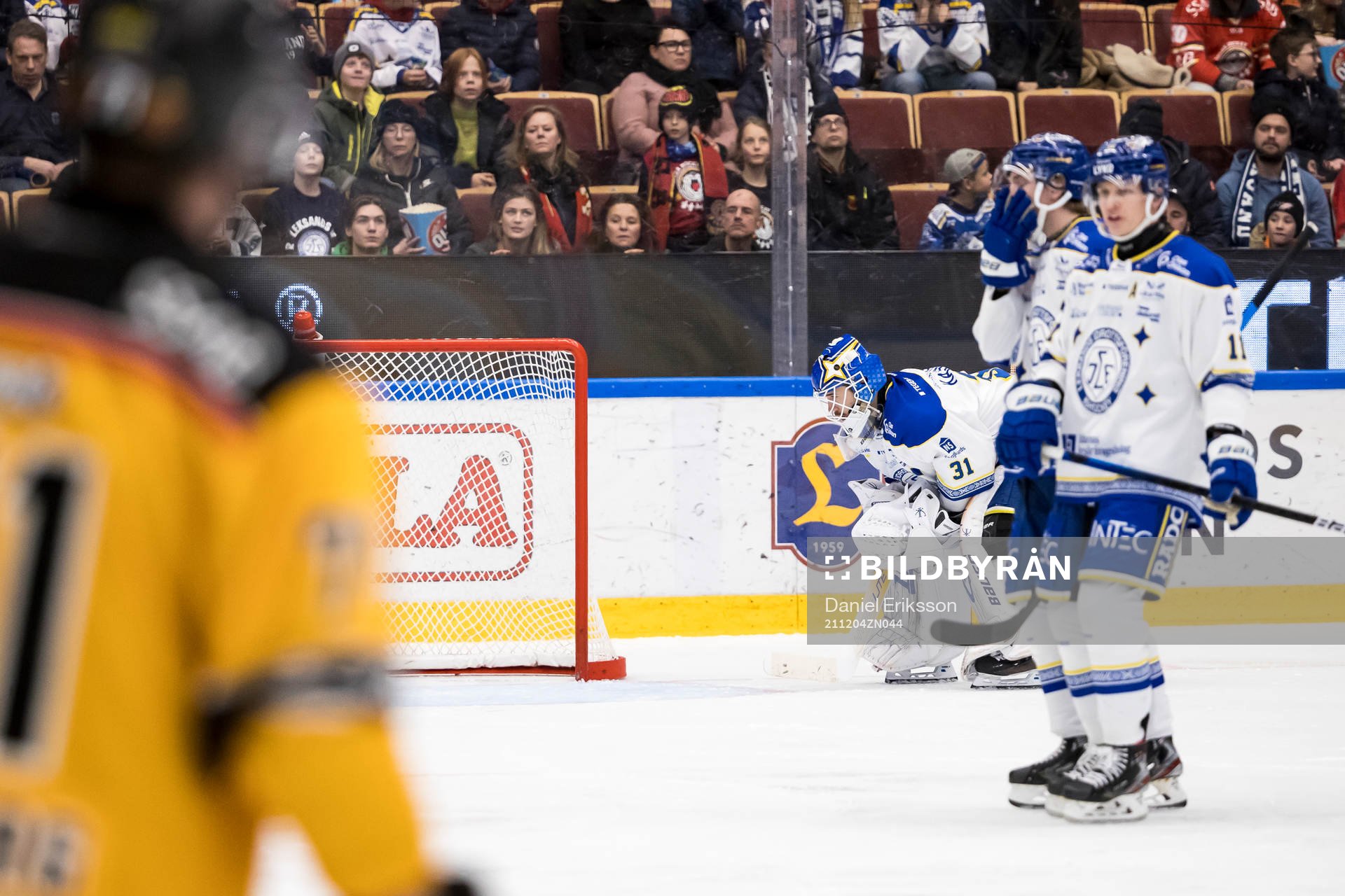 Leksands målvakt Kasimir Kaskisuo