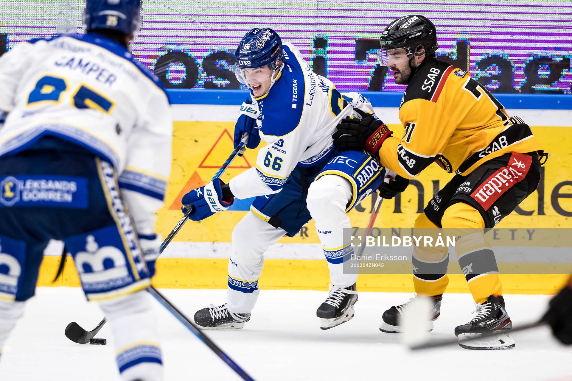 Leksands Nils Åman och Luleås Linus Fröberg