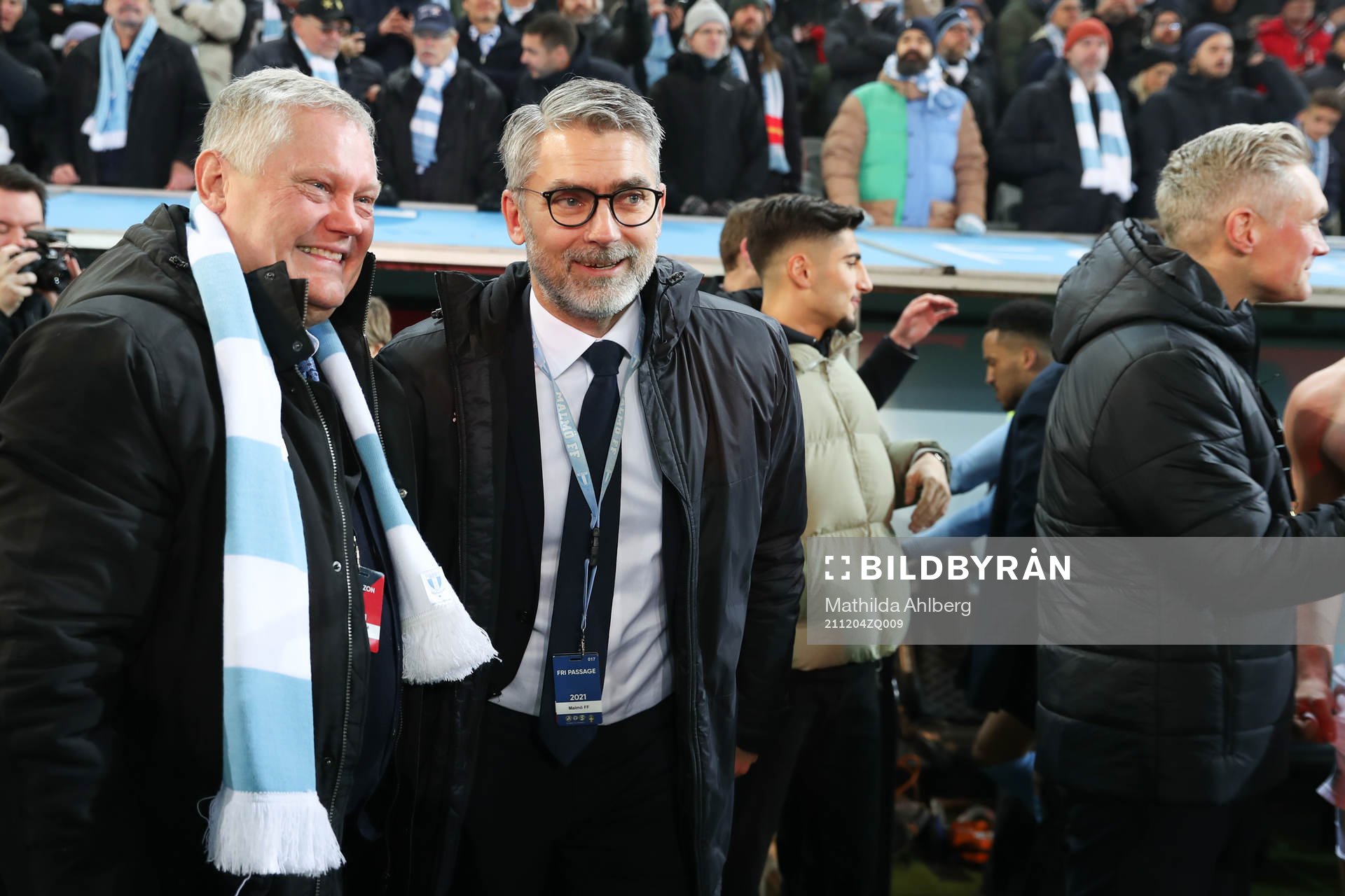 Malmö FF ordförande Anders Pålsson och VD Niclas