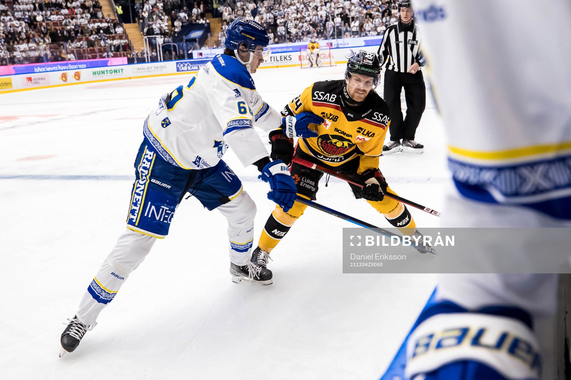 Leksands Nils Åman och Luleås Jonathan Andersson