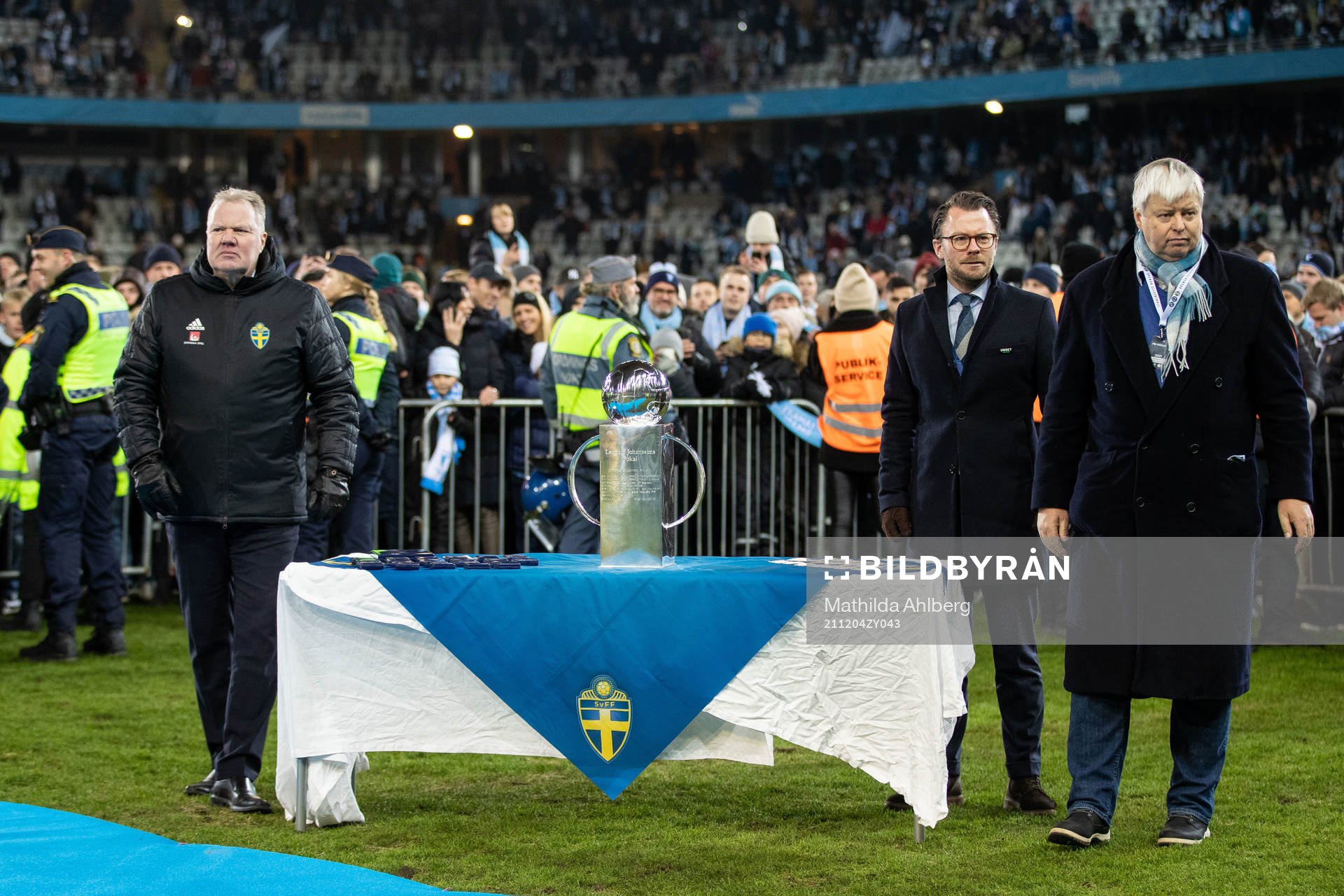 Svenska Fotbollförbundets ordförande Karl-Erik Nilsson