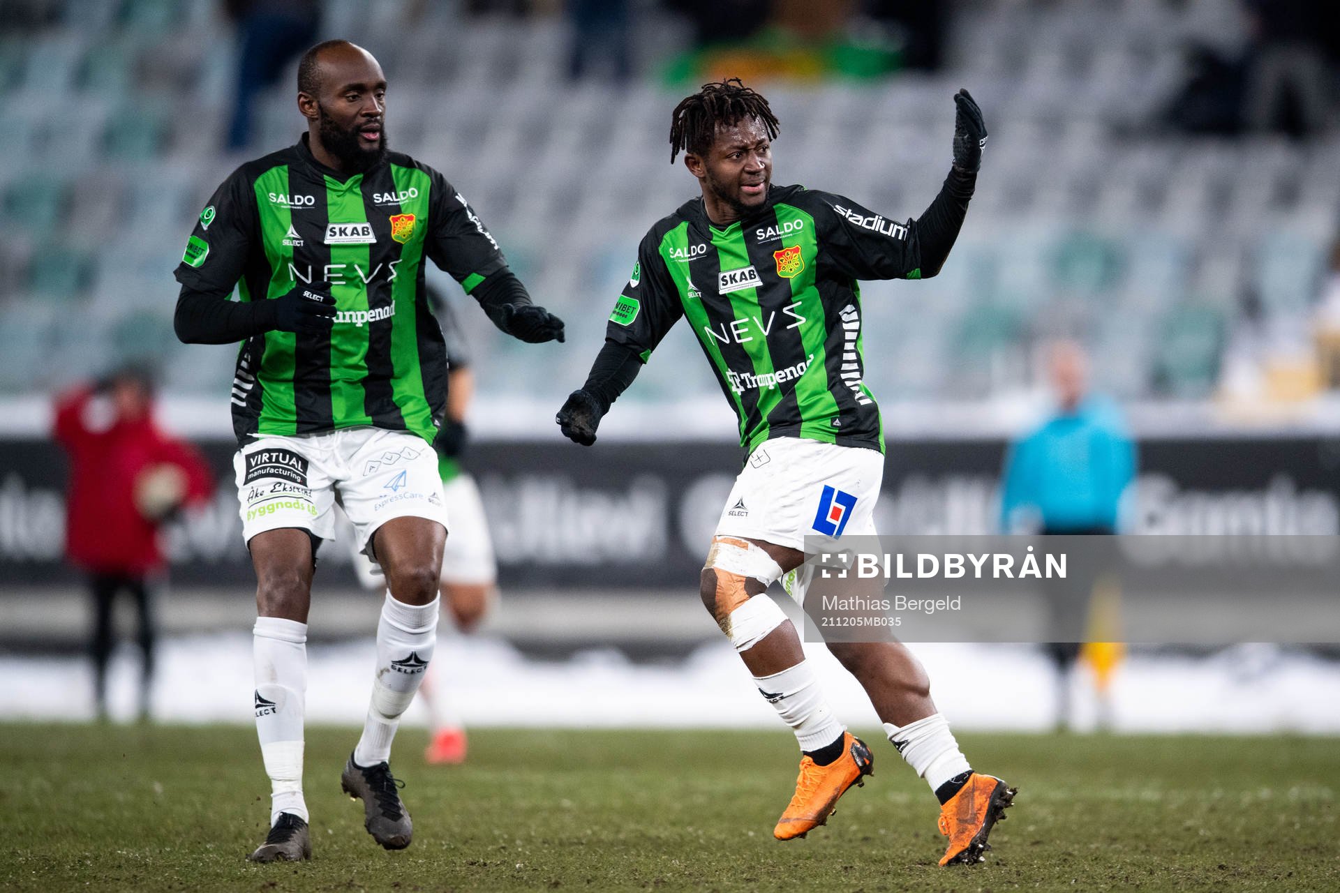 GAIS Michael Kargbo jublar