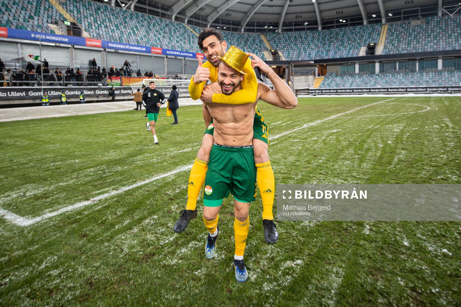 Dalkurds Bakhtiar Rahmani och Fabio De Sousa Silva  och