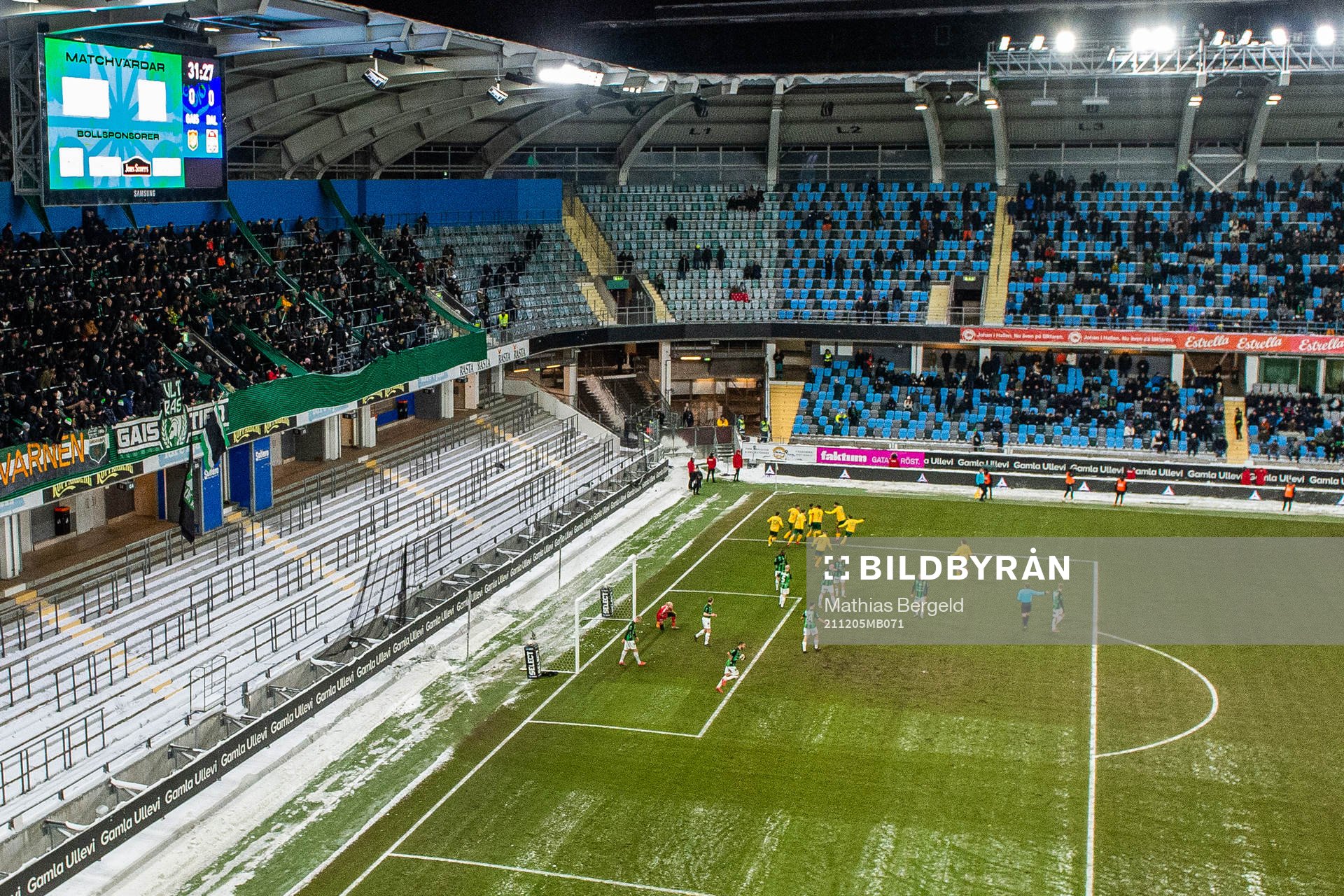 Dalkurds spelare jublar
