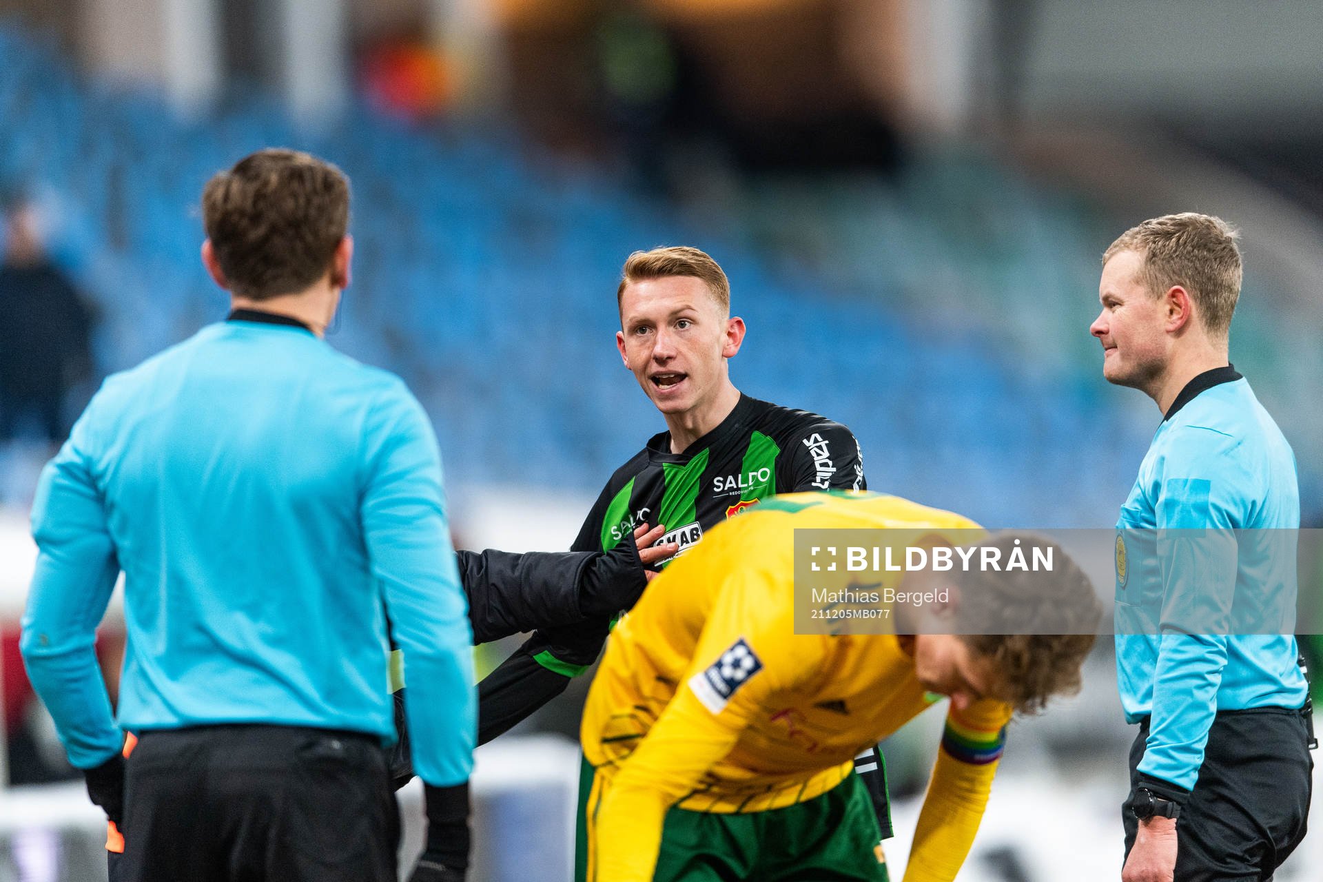 GAIS Julius Johansson reagerar