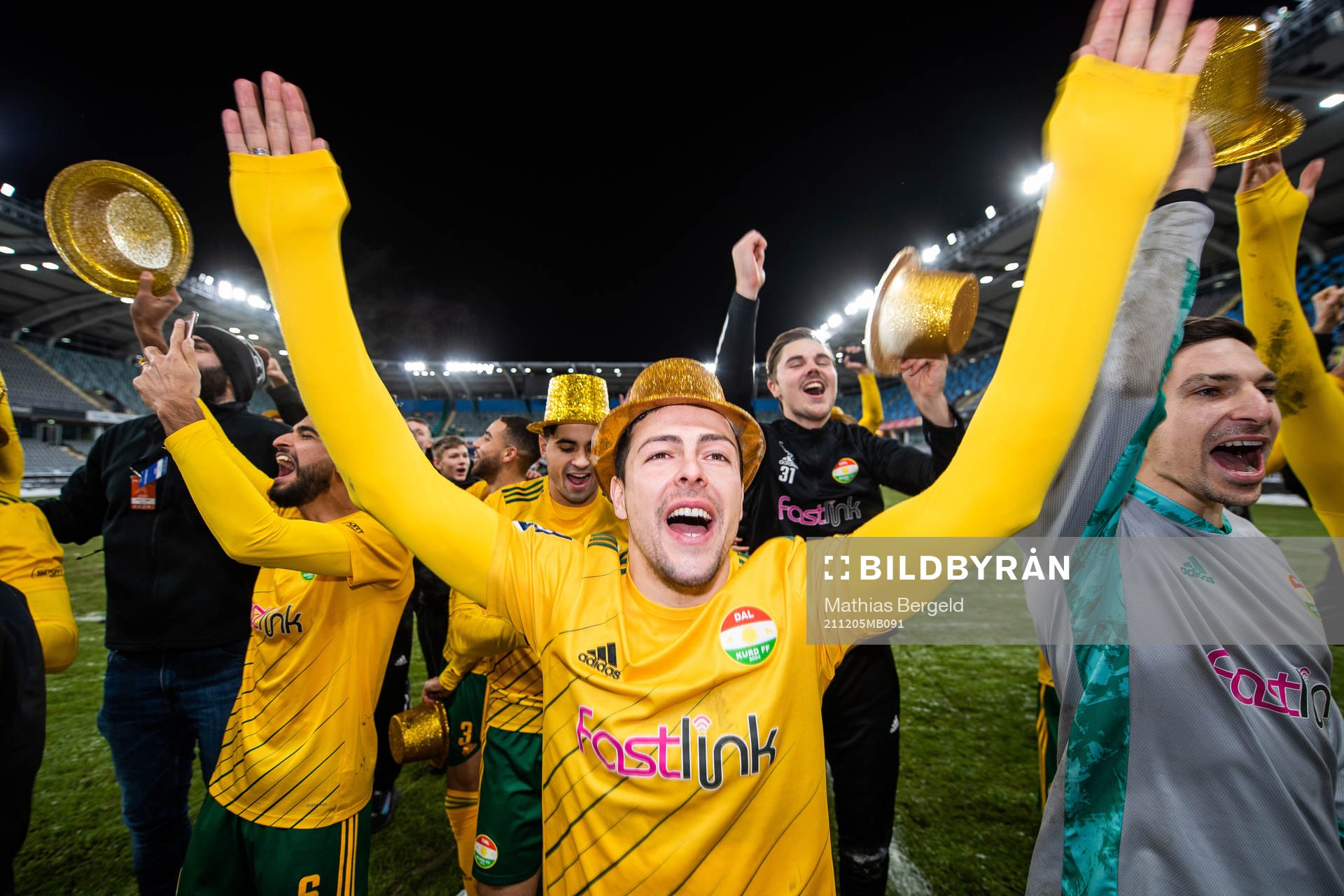 Dalkurds Ezequiel Montagna jublar