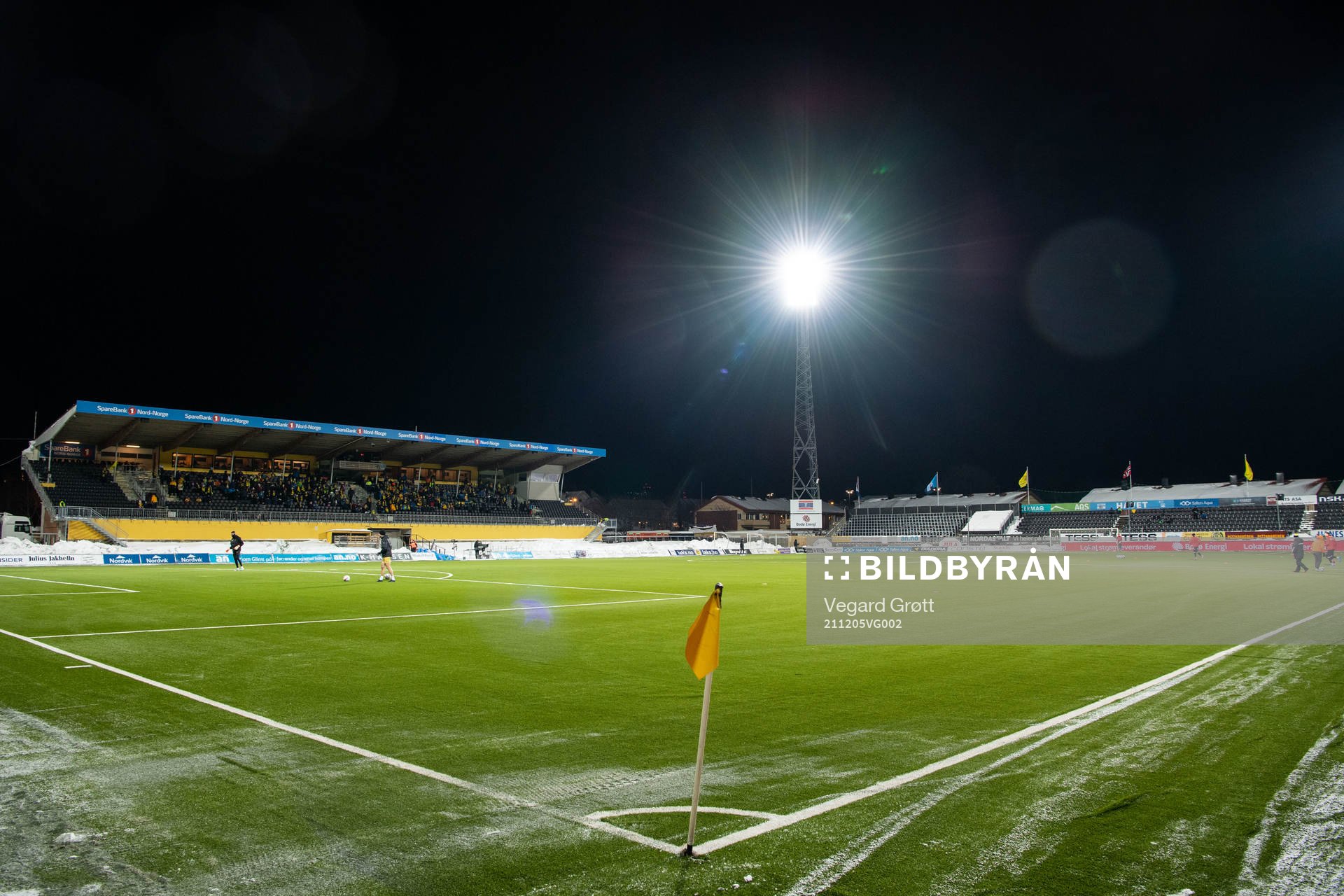 General View of Aspmyra stadion