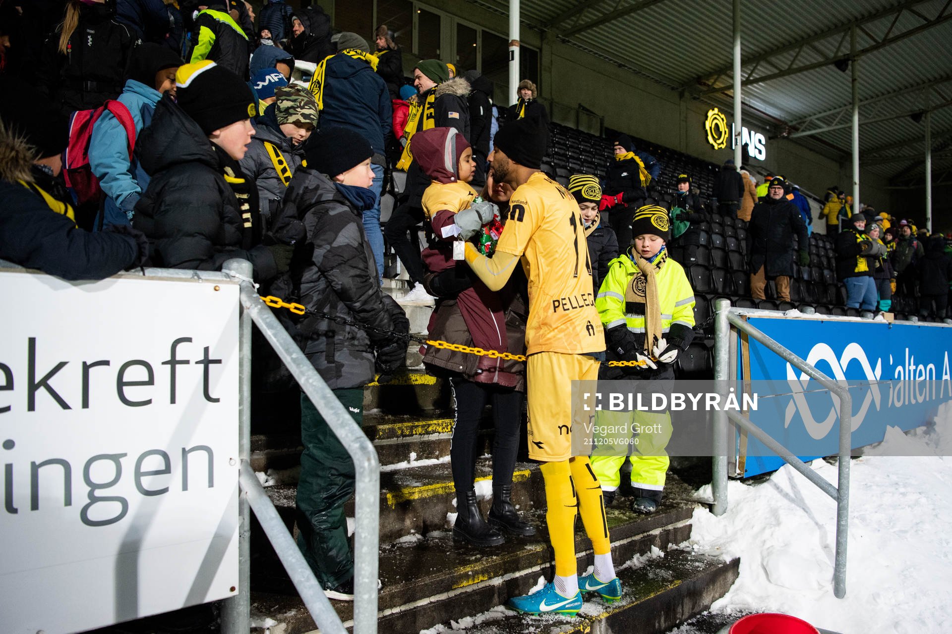 Amahl Pellegrino bg+during the Eliteserien football match