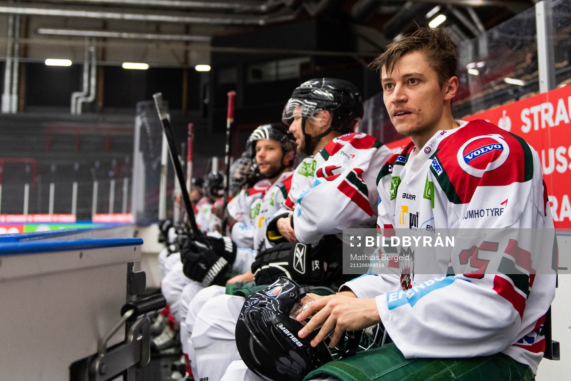 Robin Söder, Marcus Berg och Simon Thern när det