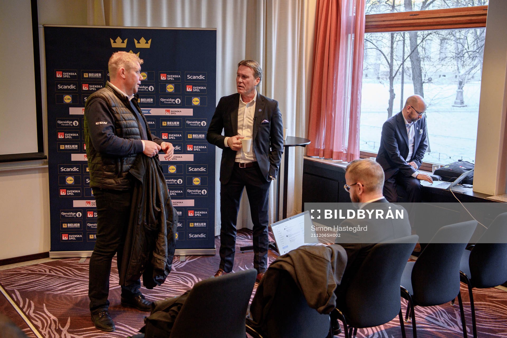Sveriges förbundskapten Johan Garpenlöv
