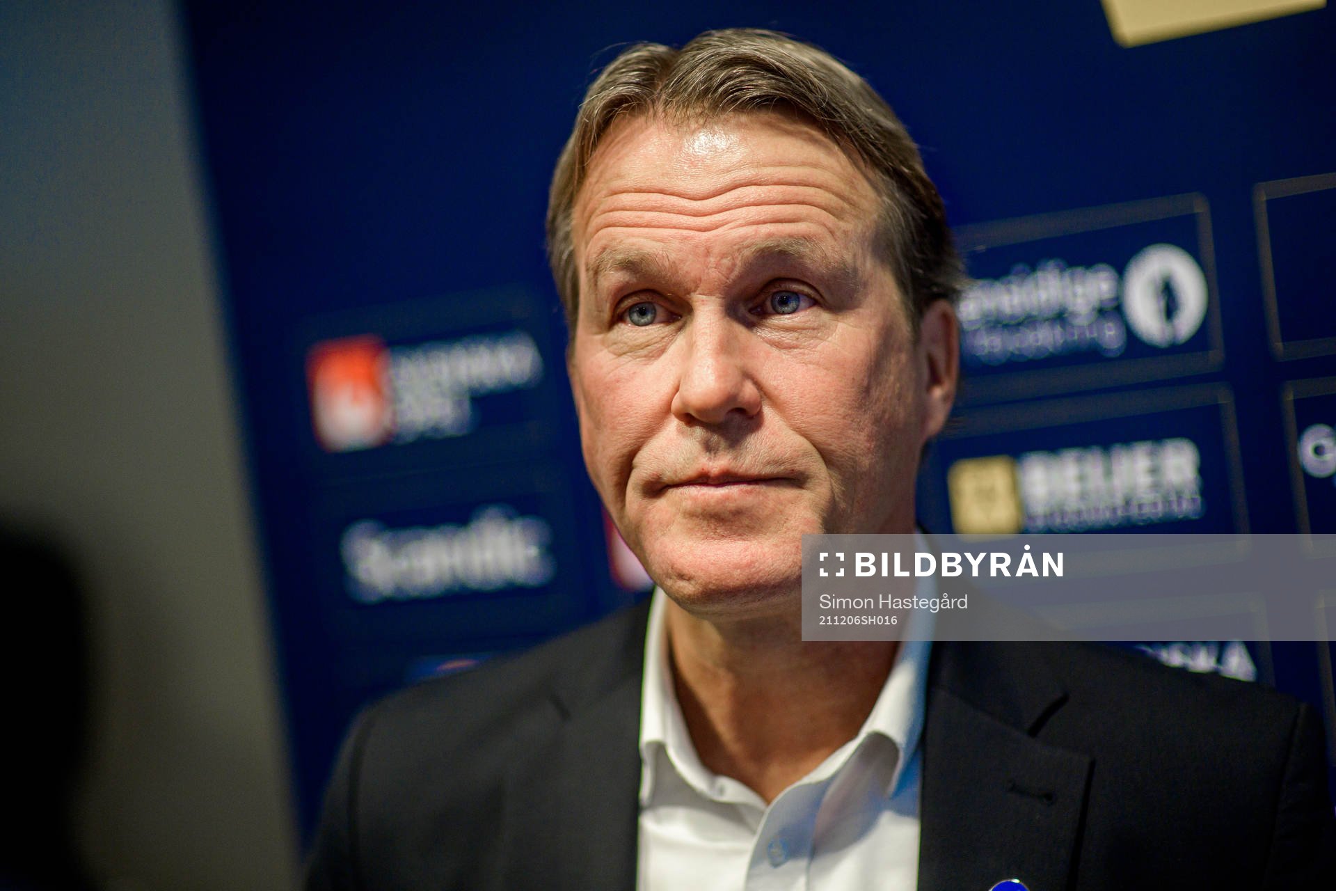 Sveriges förbundskapten Johan Garpenlöv