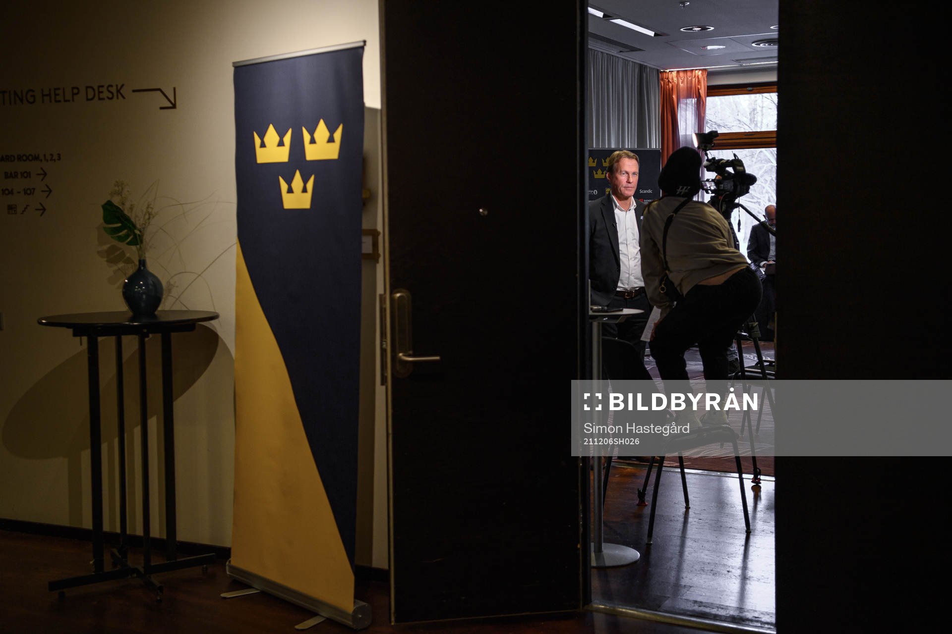 Sveriges förbundskapten Johan Garpenlöv