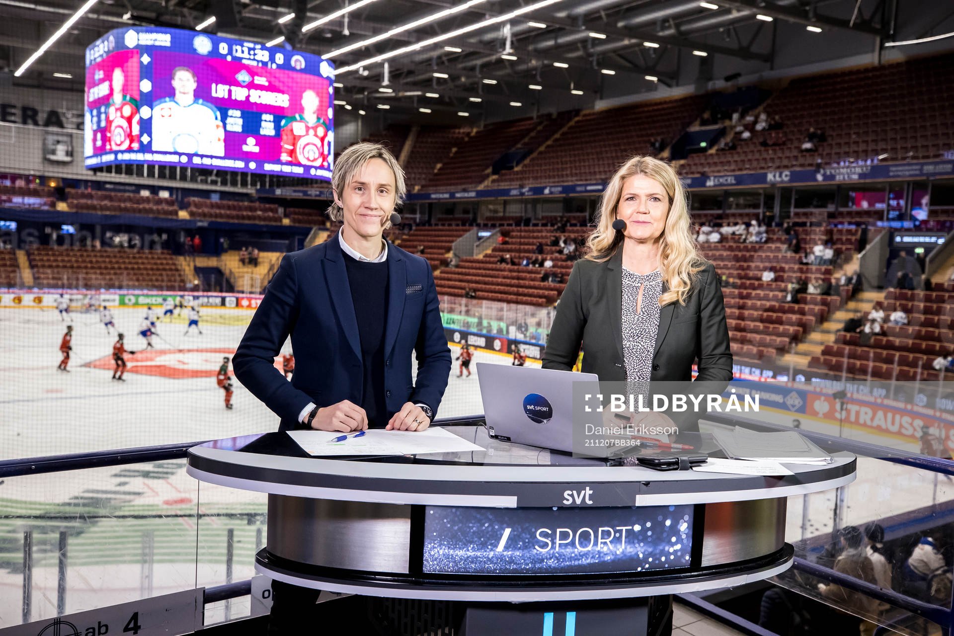 Maria Rooth and Marie Lehmann Swedish Televison