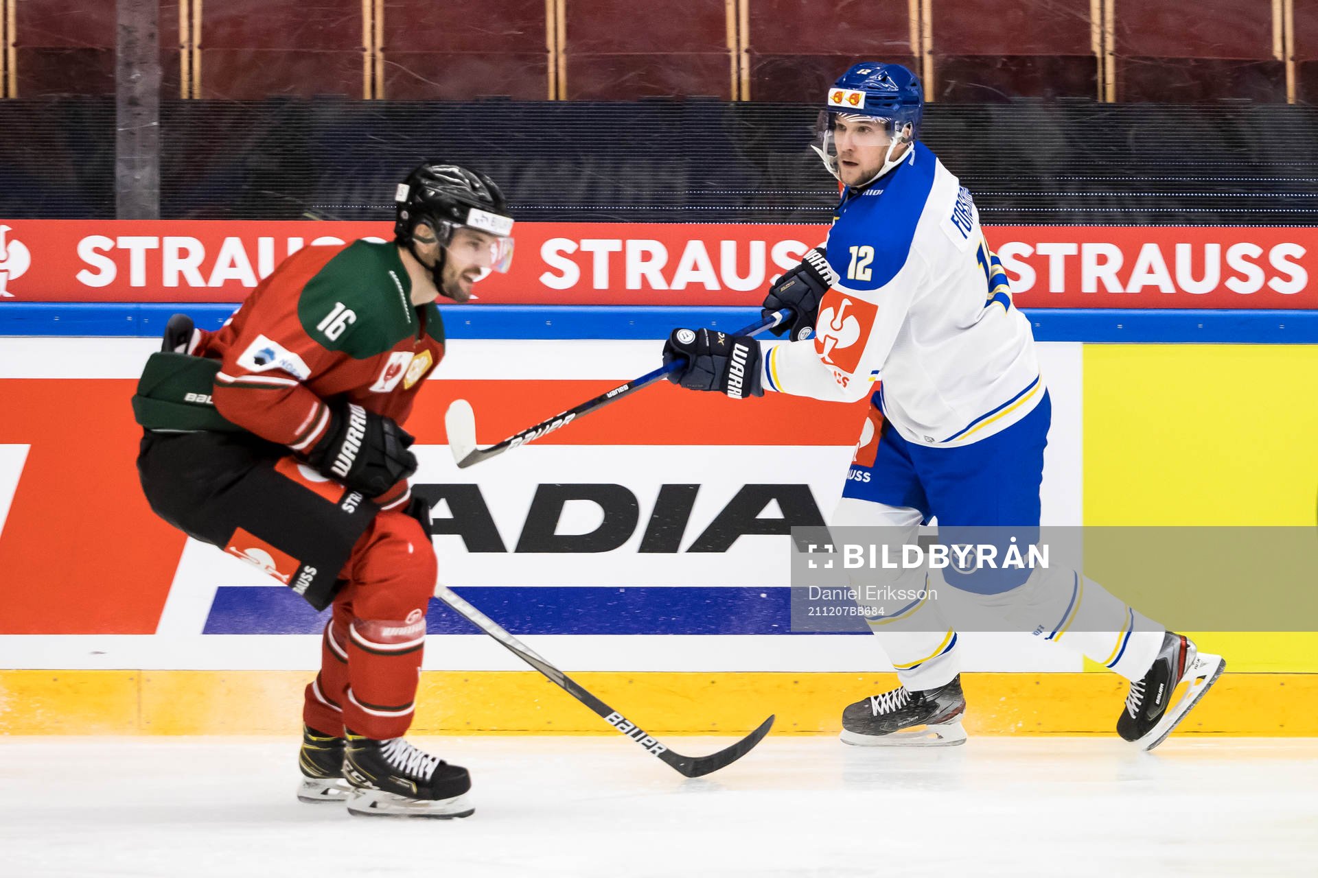 Stefan Elliot of Frölunda  and Fredrik Forsberg  of Leksand