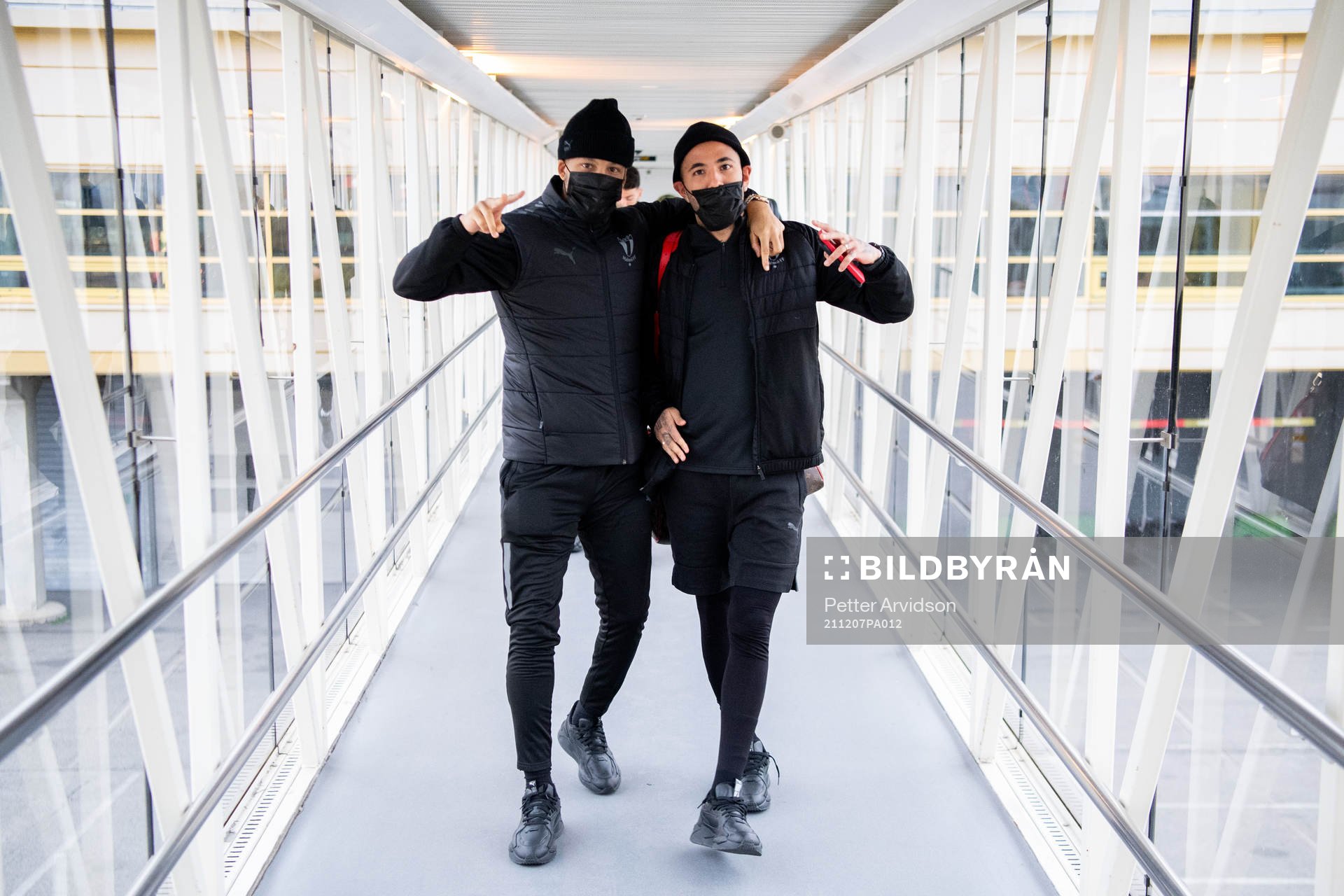 Martin Olsson and Sergio Pena