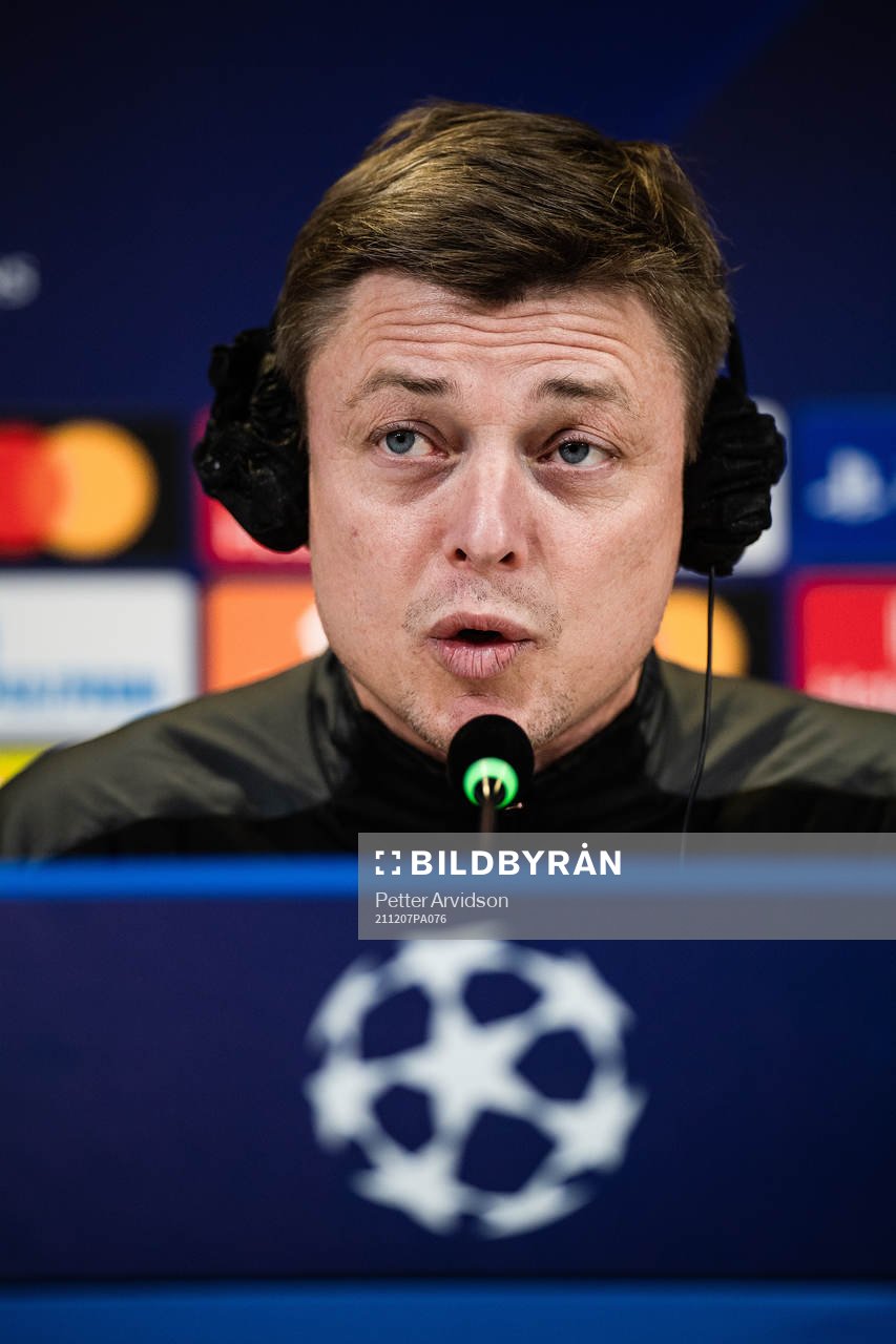 Jon Dahl Tomasson, head coach of Malmö FF