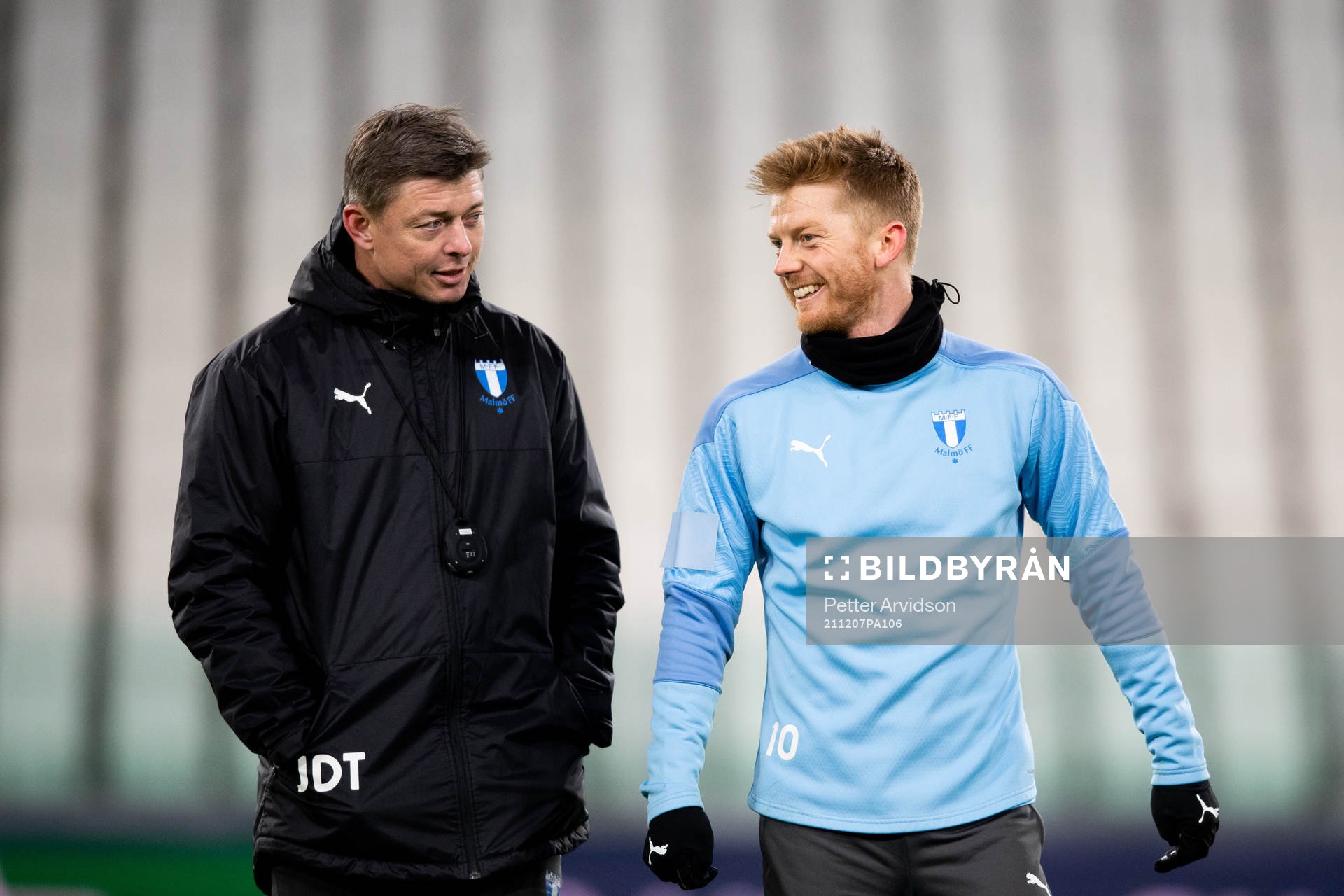 Jon Dahl Tomasson, head coach and Anders Christiansen