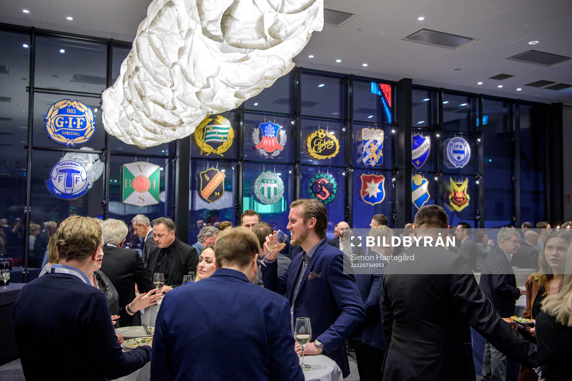 Klubbmärken för lag representerade i Allsvenskan och