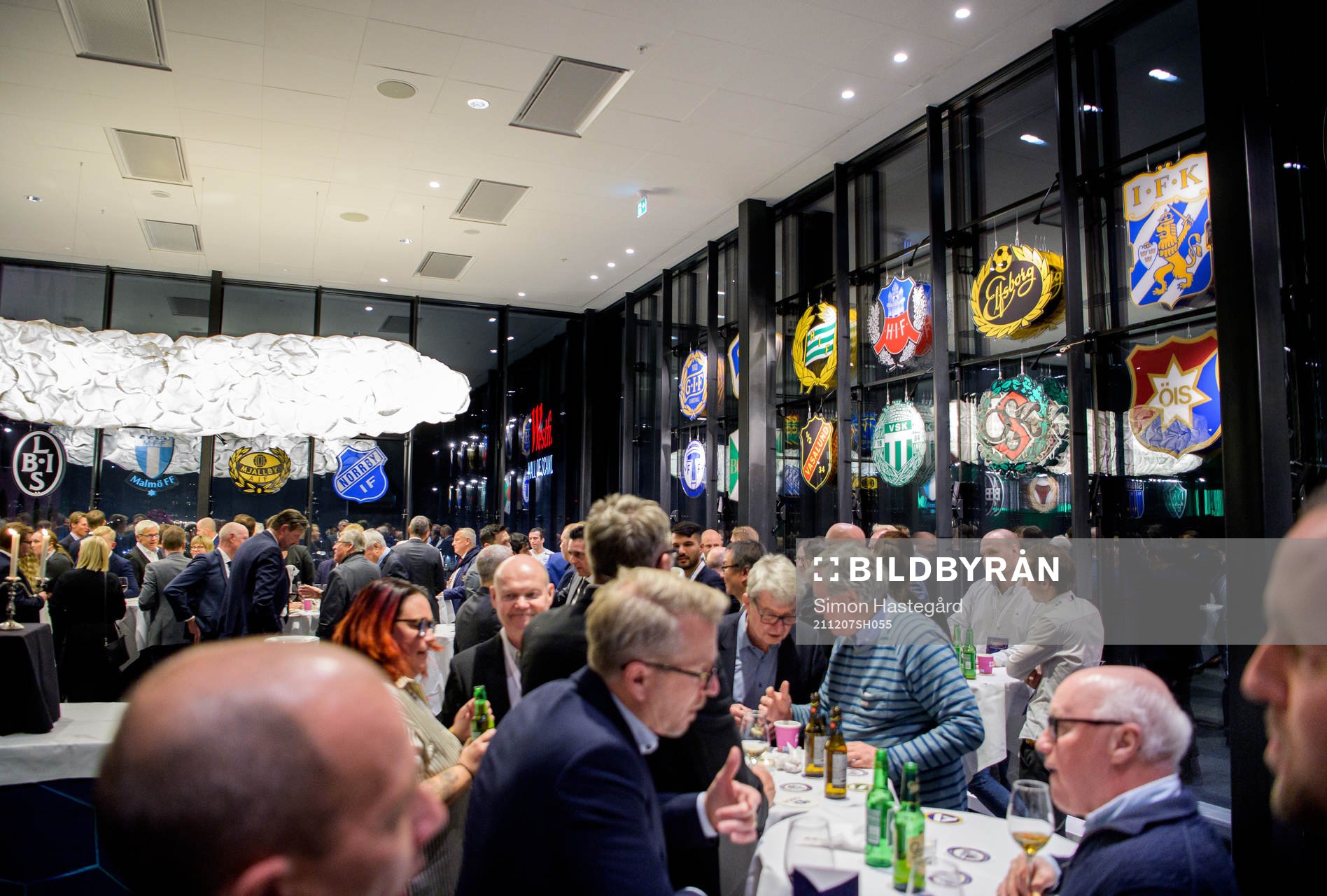 Klubbmärken för lag representerade i Allsvenskan och