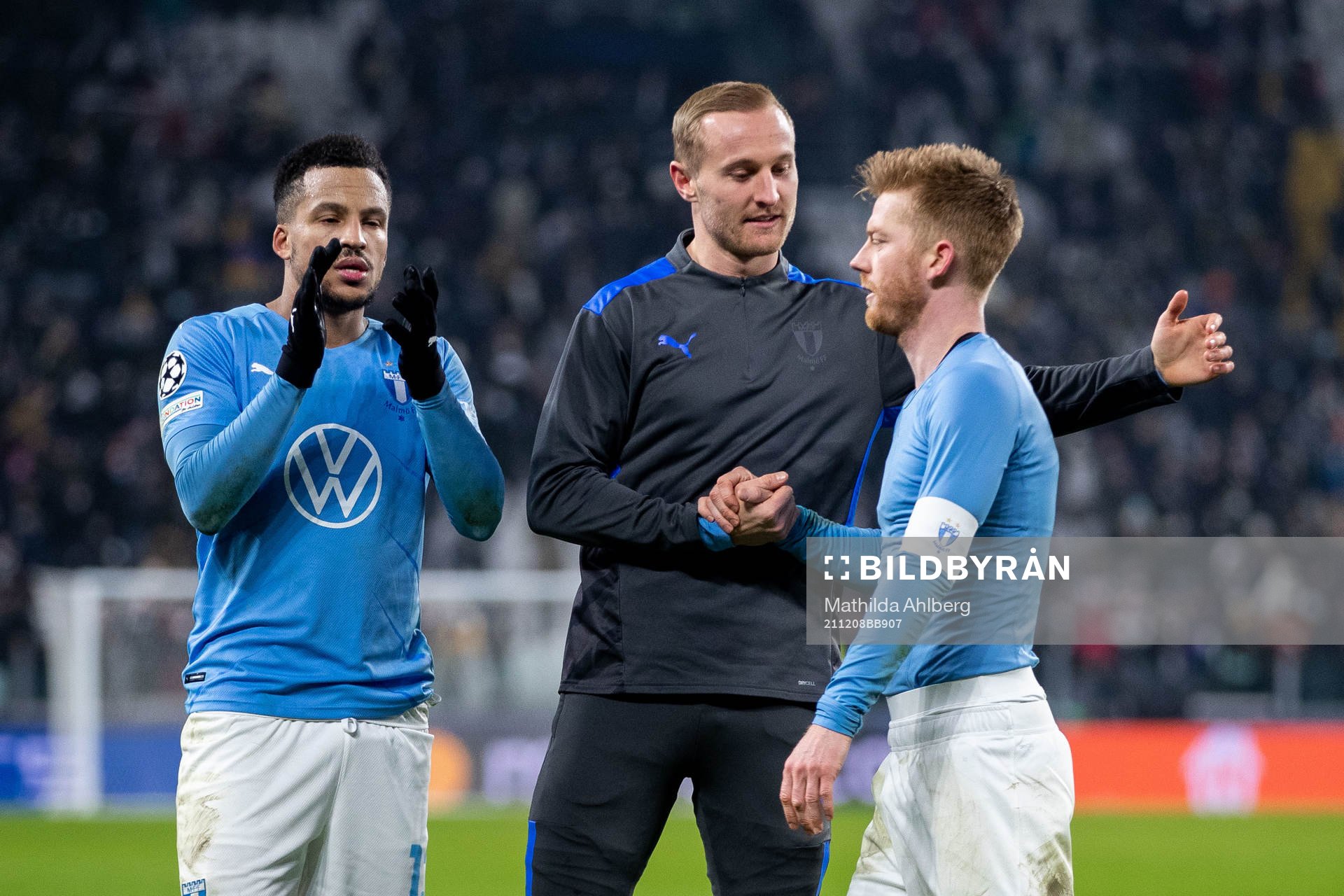 Martin Olsson, Franz Brorsson and Anders Christiansen