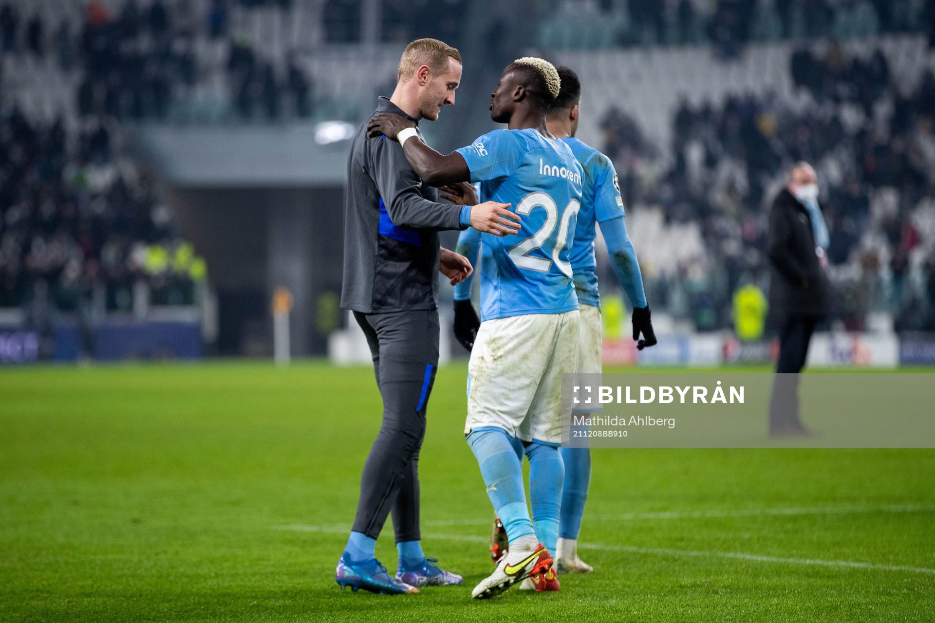 Franz Brorsson and Bonke Innocent