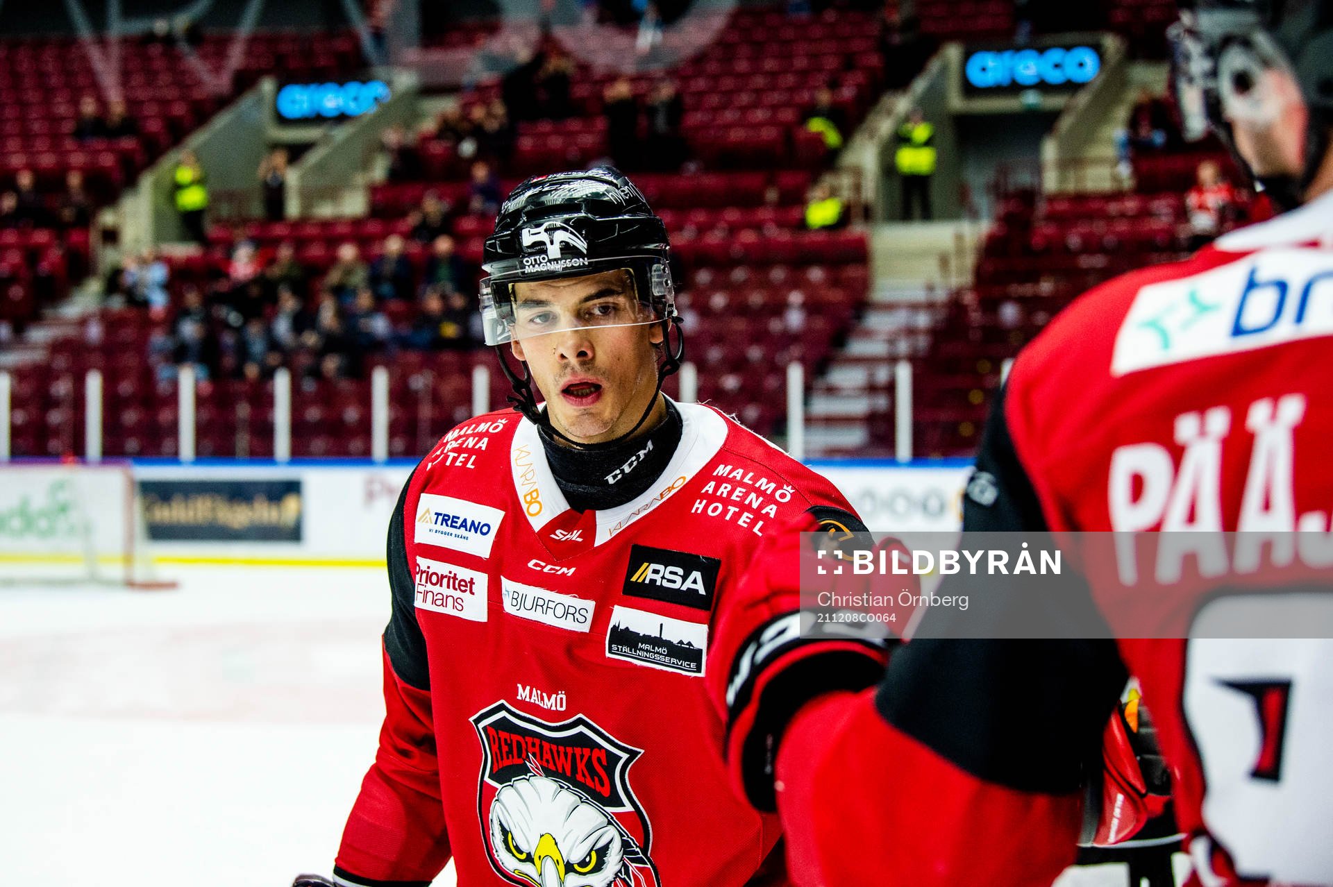 Malmö Redhawks Oliver Lauridsen jublar