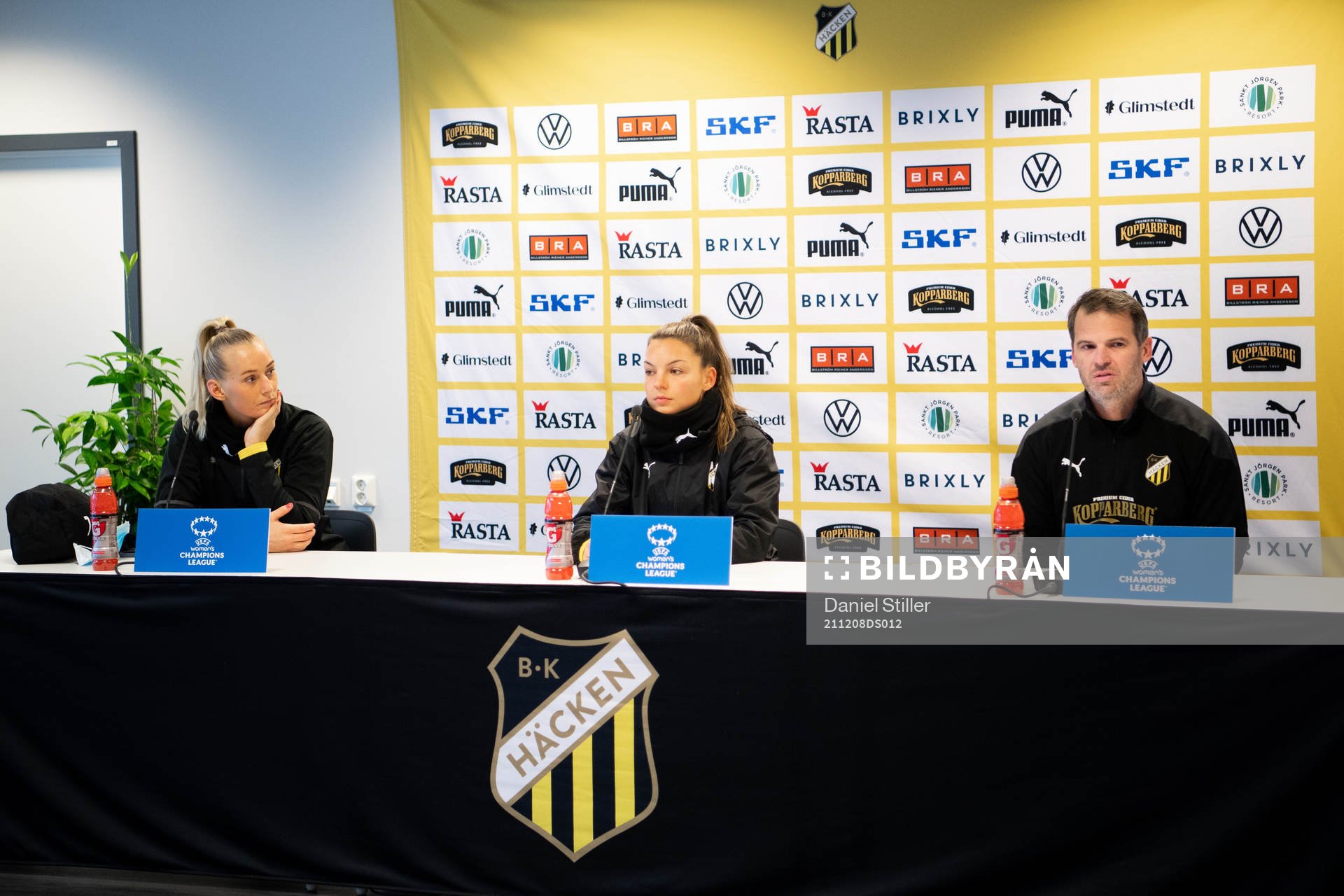 Häckens Stina Blackstenius, Johanna Rytting Kaneryd and