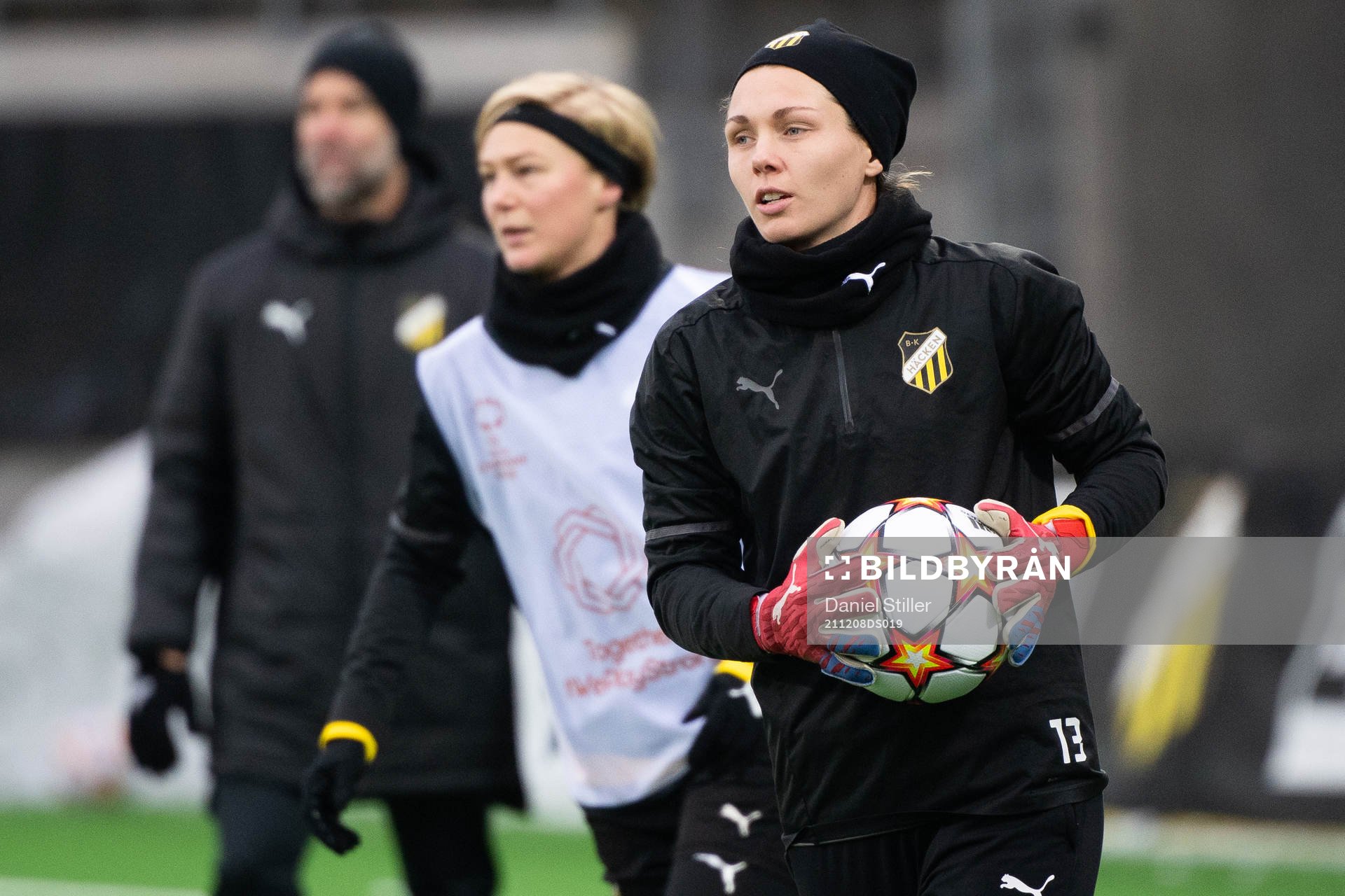 Häckens goalkeeper Jennifer Falk