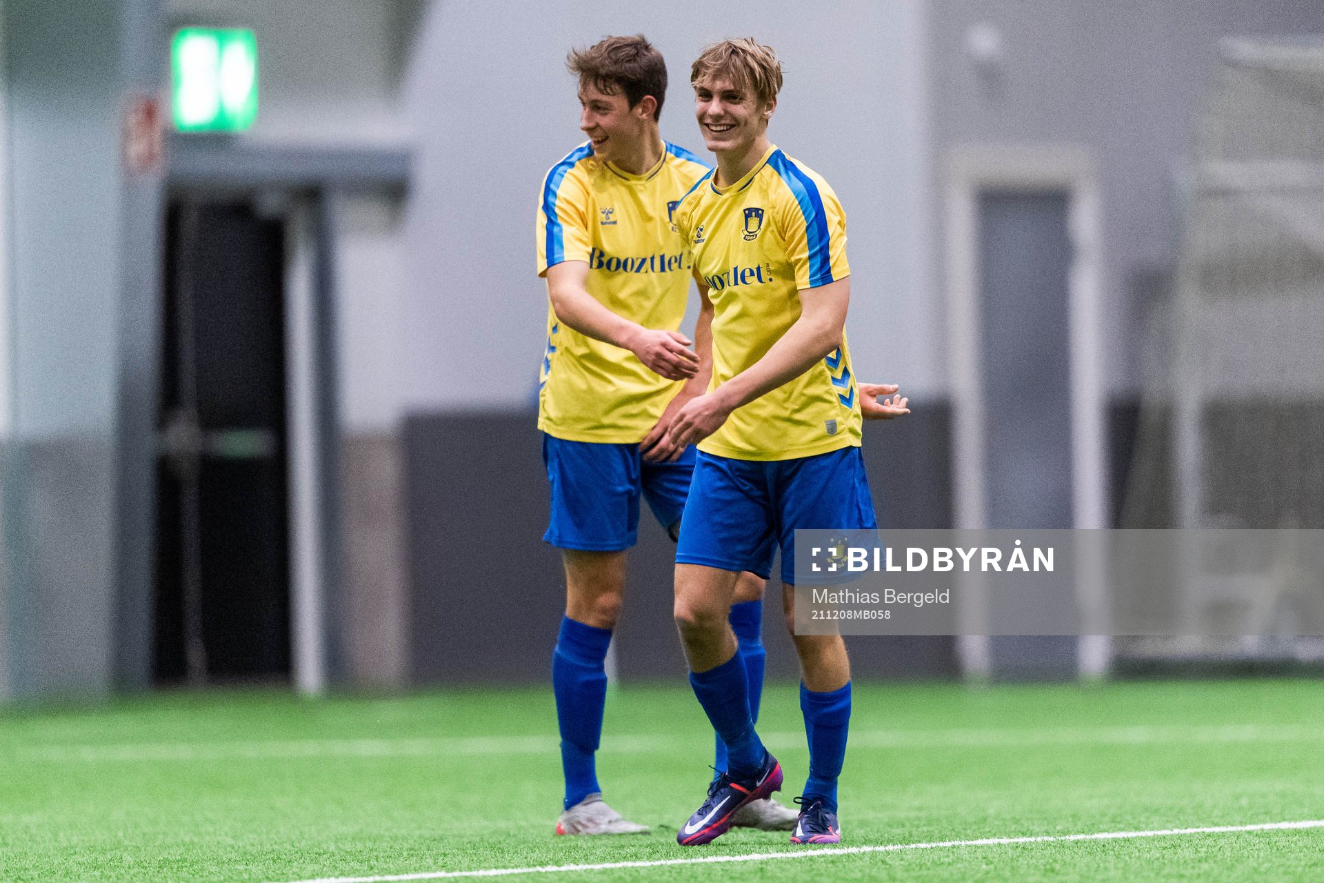 Bröndbys Lukas Larsen jublar