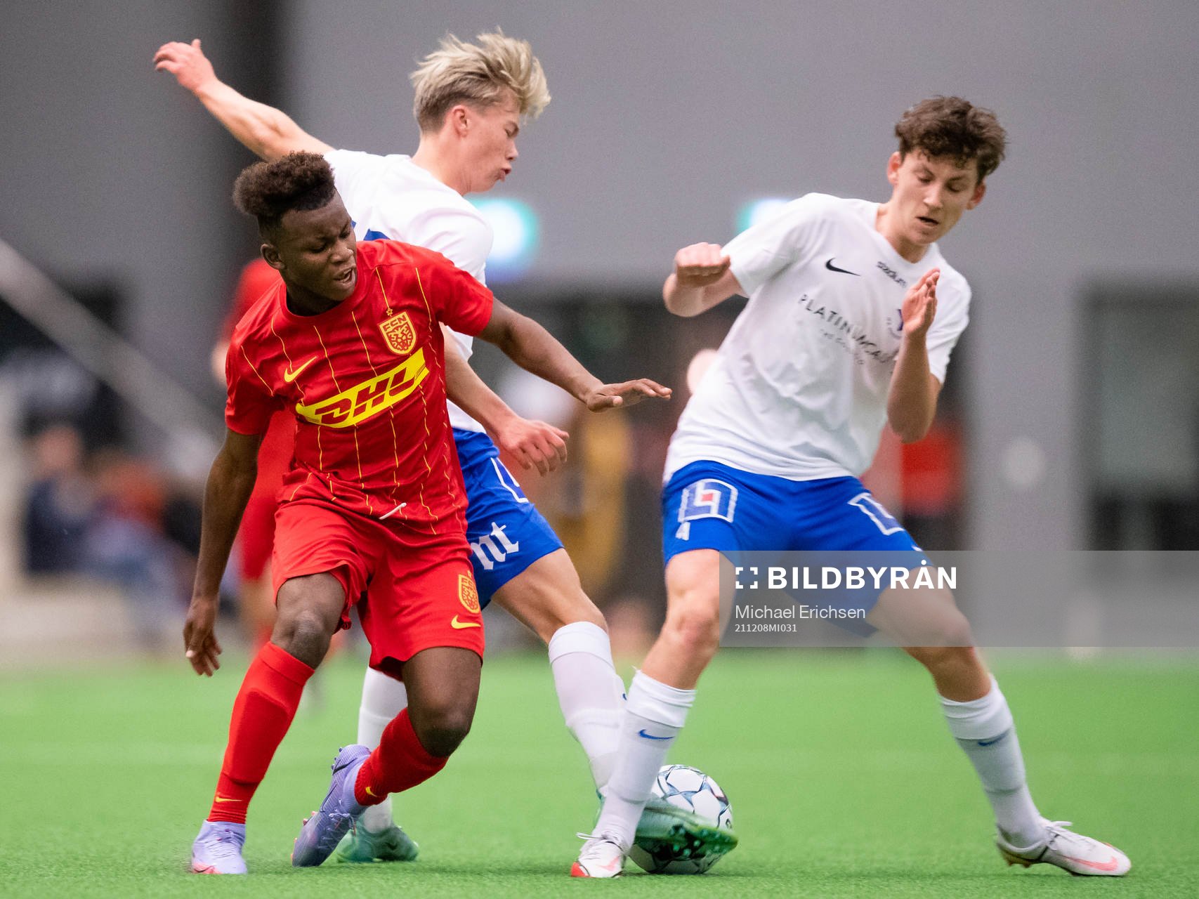 Nordsjällands Mickael Dosso mot Norrköpings Jesper