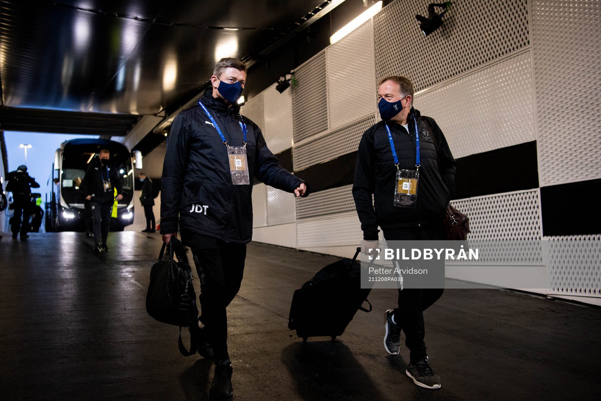 Jon Dahl Tomasson, head coach and Remy Reijnierse,