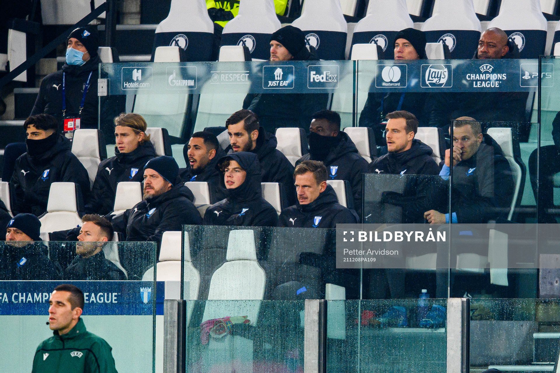 Substitutes goalkeeper Johan Dahlin , Adi Nalic , Sergio