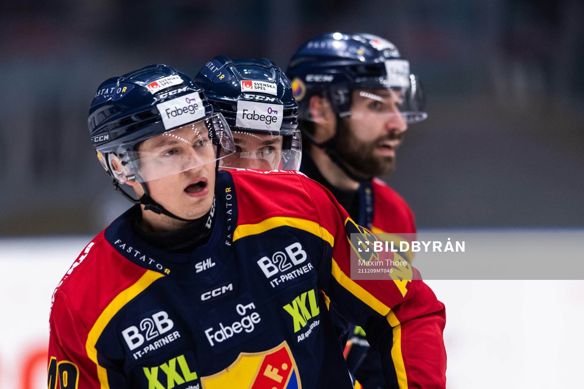 Djurgårdens Rhett Rakhshani och Tom Nilsson