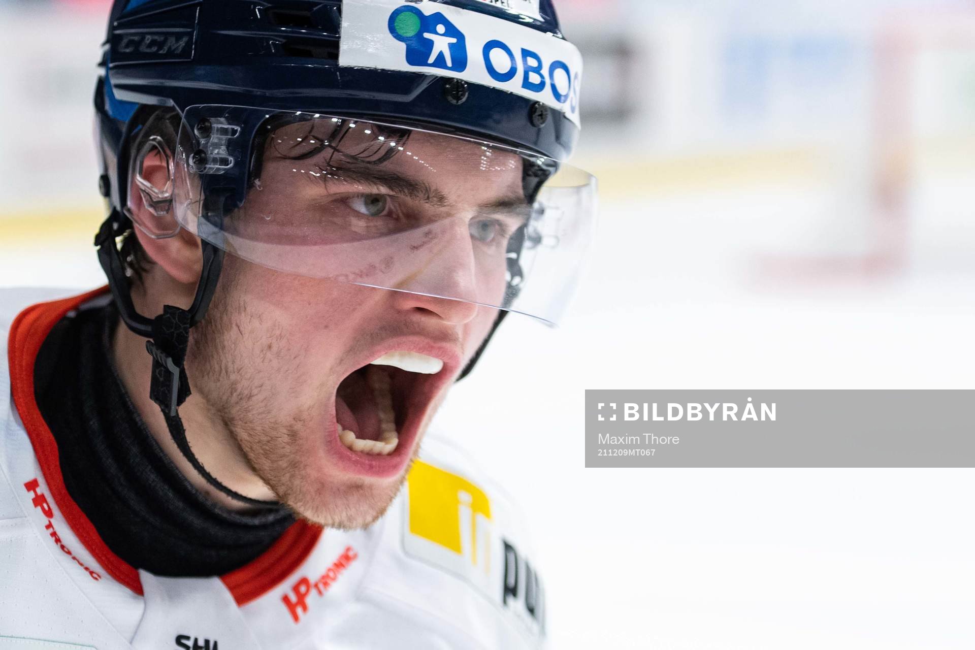 Växjös Glenn Gustafsson jublar