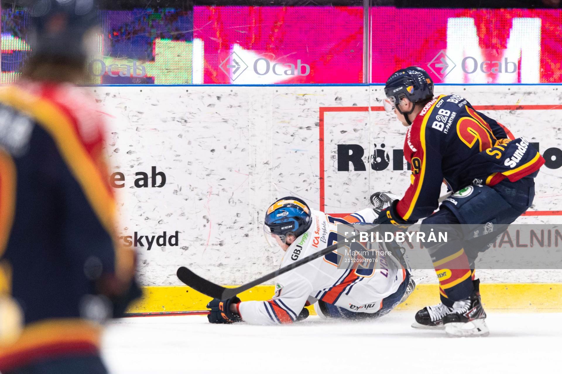 Växjös Olle Lycksell och Djurgårdens Sebastian