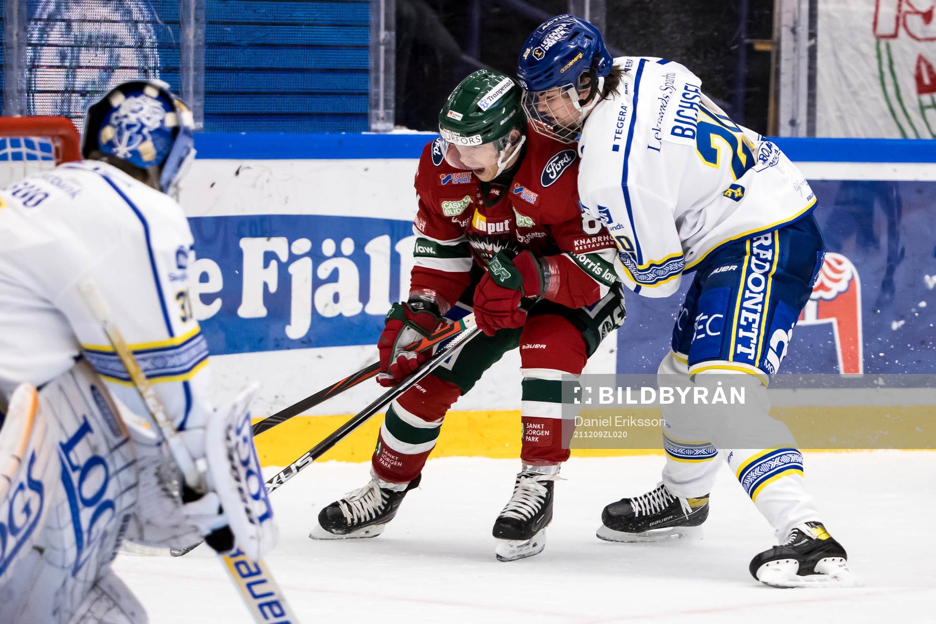 Frölundas Viktor Ekbom och Leksands Lian Bichsel