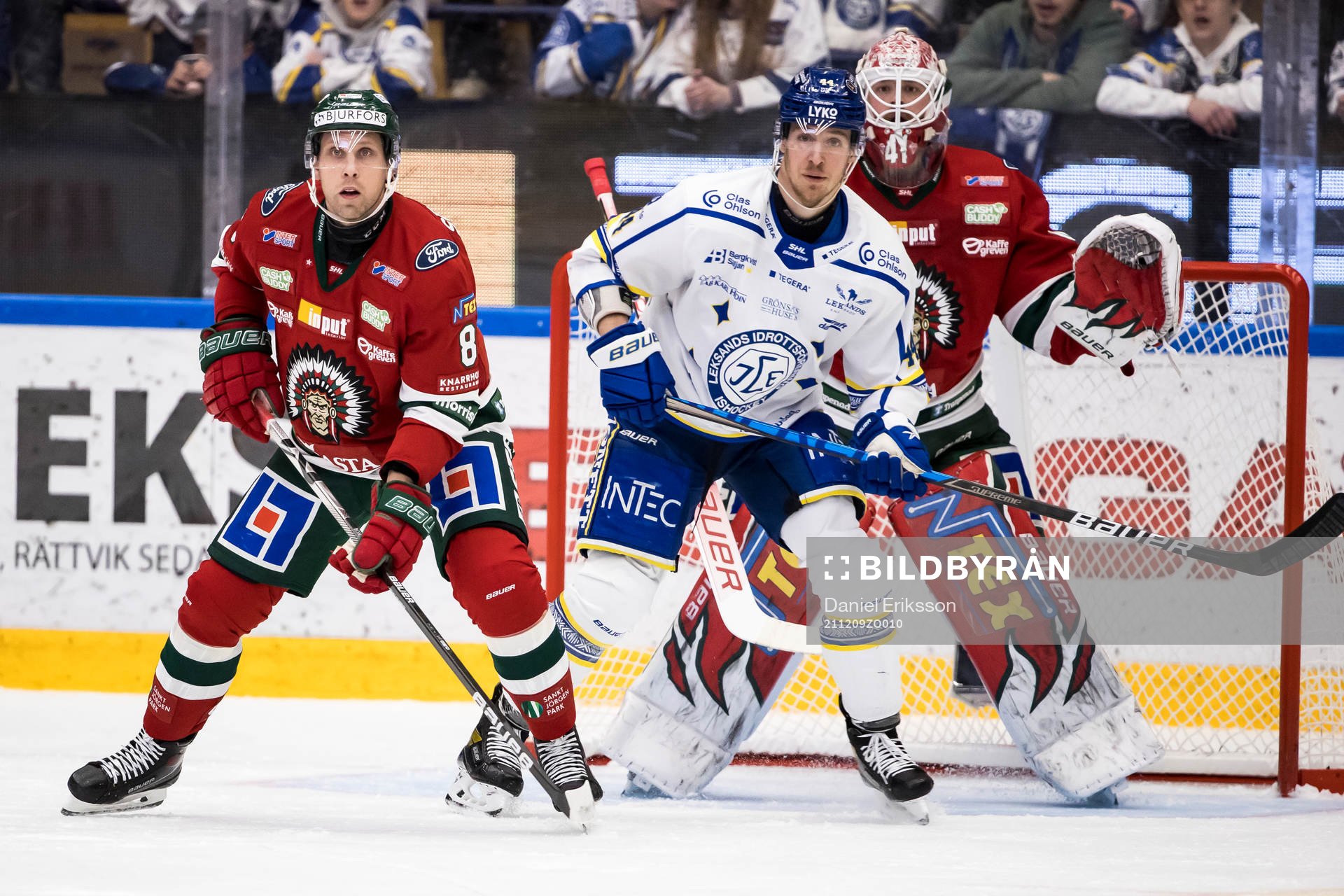 Frölundas Viktor Ekbom och Leksands Carter Ashton