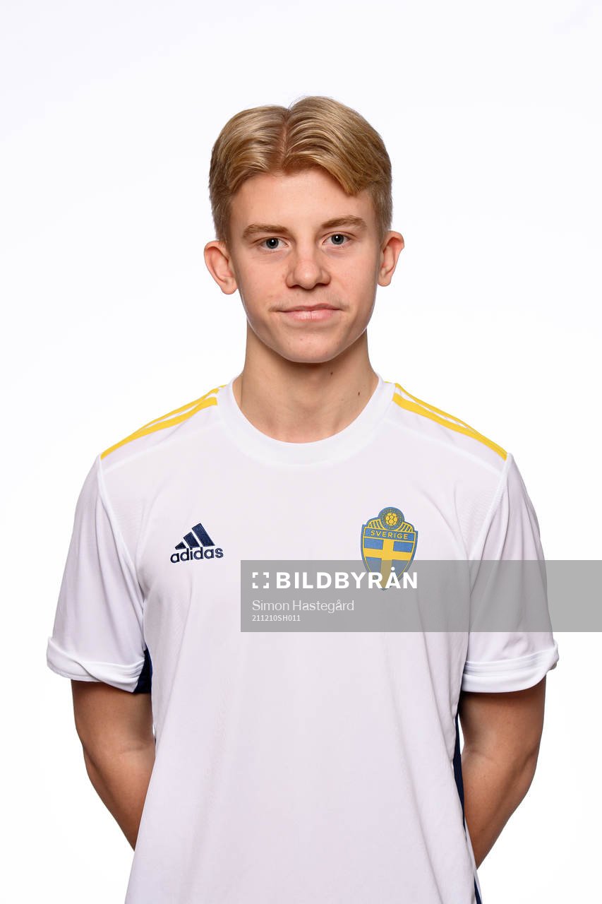 Måns Petersson i P15-landslaget