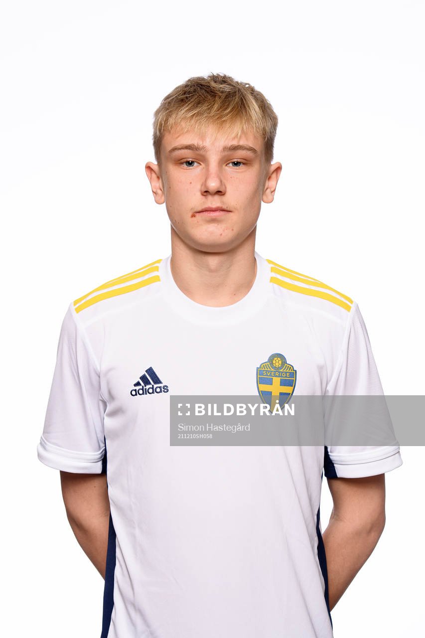 Kasper Berndtsson i P15-landslaget