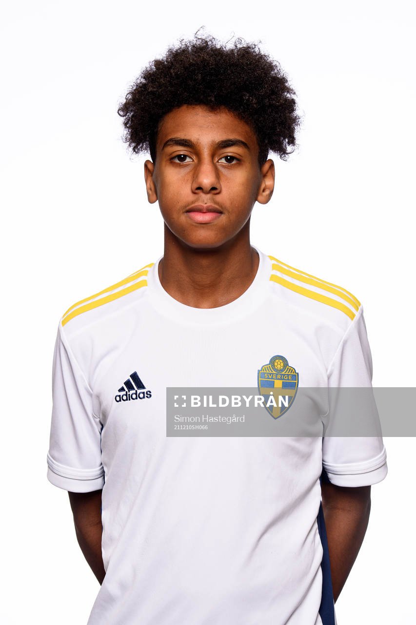 Isak Alemaywhu Mulugeta i P15-landslaget
