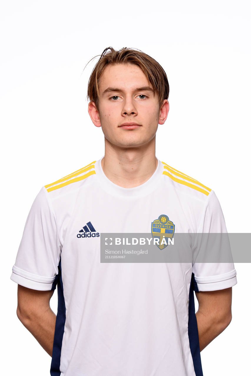 Carl Juhlin i P15-landslaget